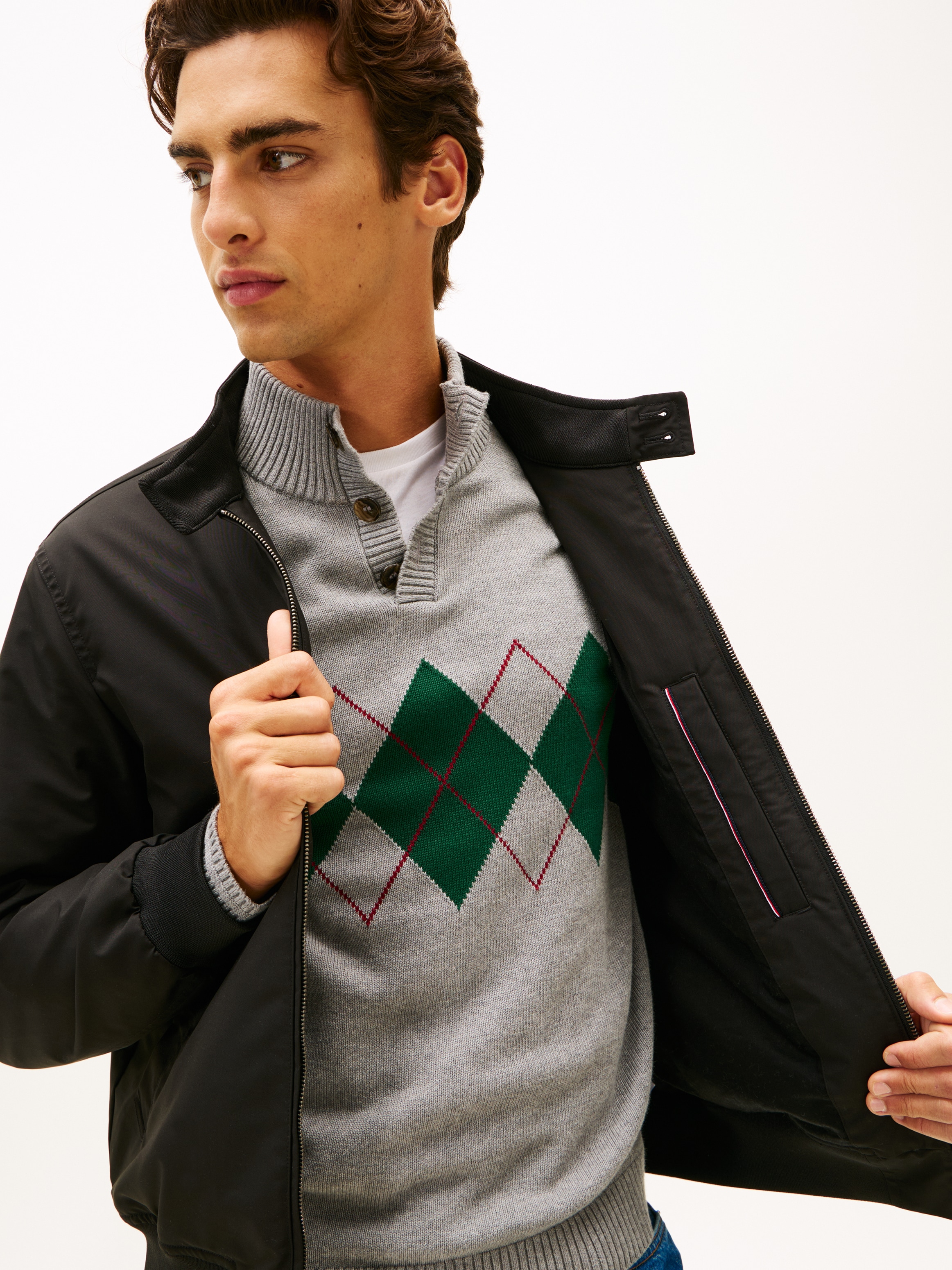 Tommy Hilfiger Blouson »HARRINGTON JACKET« mit Seitentaschen