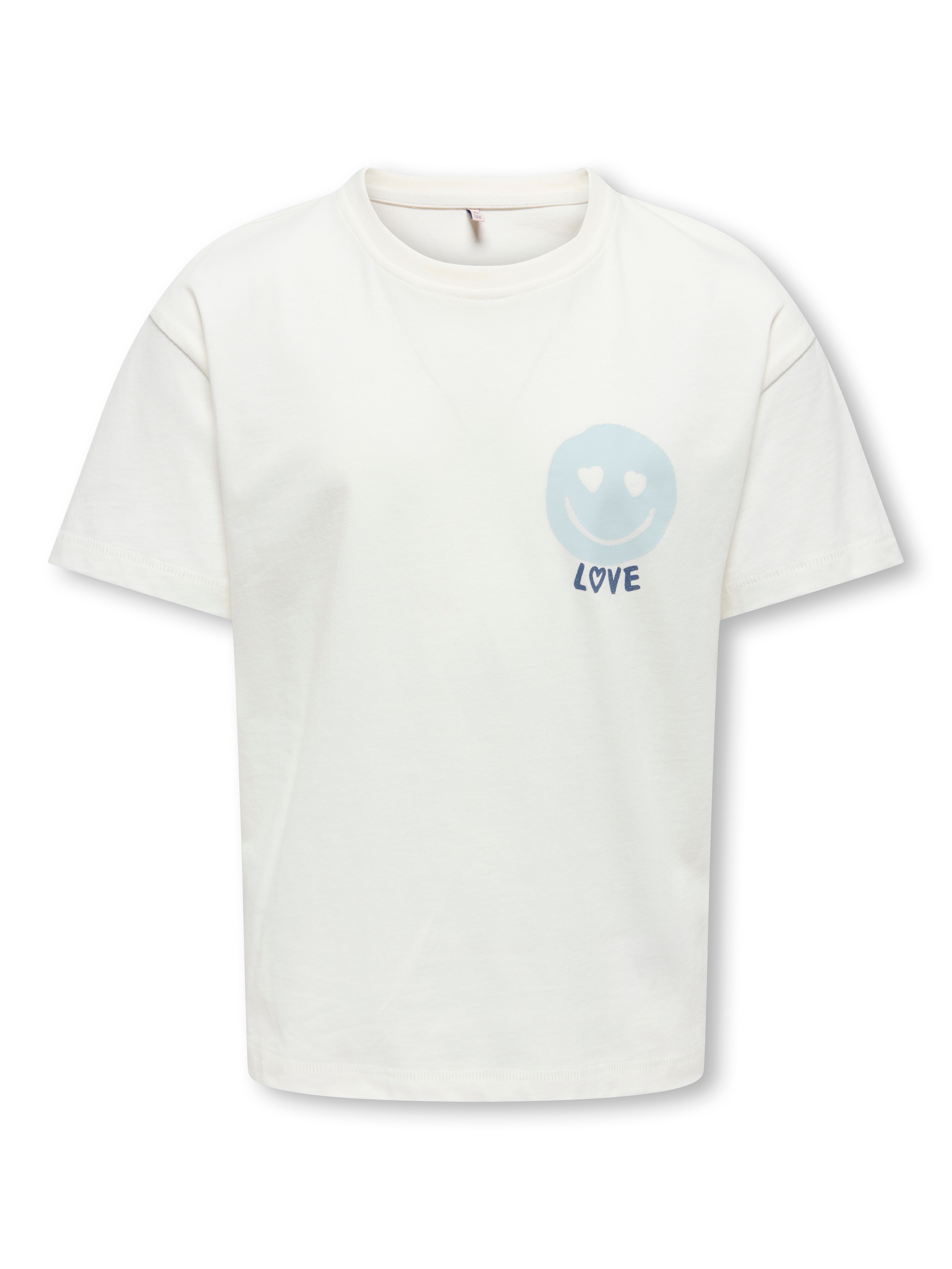 KIDS ONLY Kurzarmshirt »KOGHELENE LIFE S/S RLX TEE FR JRS NOOS« Baumwolle