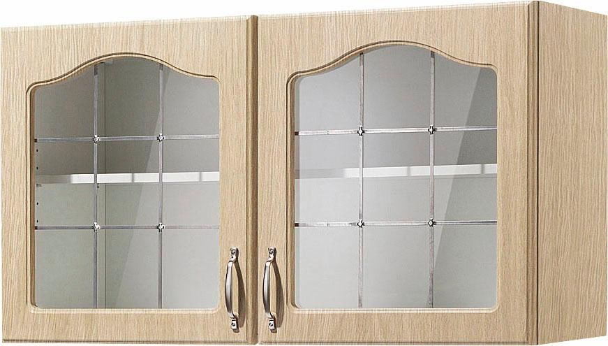 wiho Küchen Glashängeschrank »Linz«, 2 cm mit breit, Raten auf kaufen Glastüren 100