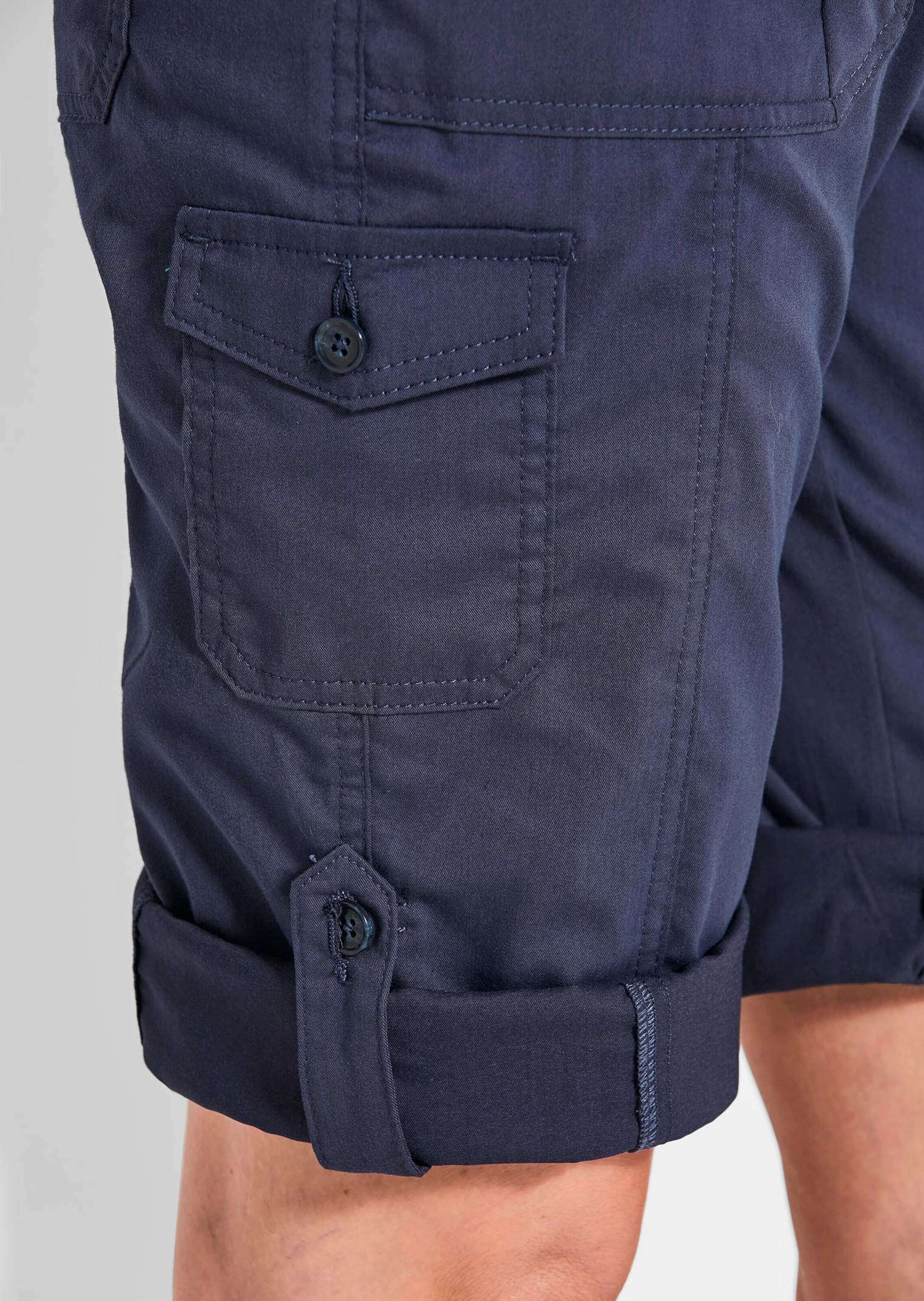 GOLDNER 7/8-Hose »Capri-Funktionshose Carla Krempelbare Capri-Hose mit Funktion«