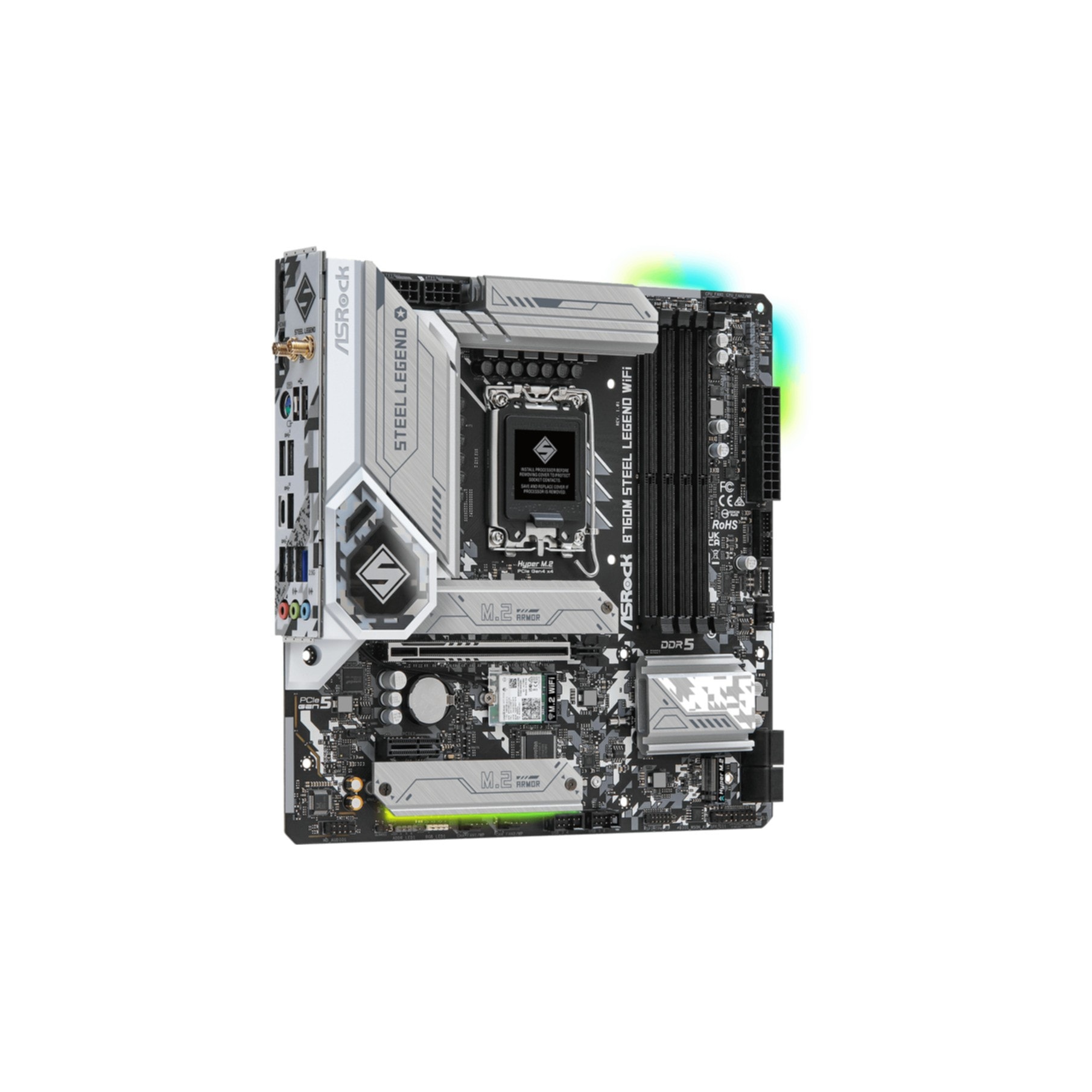 Asrock Mainboard »B760M Steel Legend WiFi«