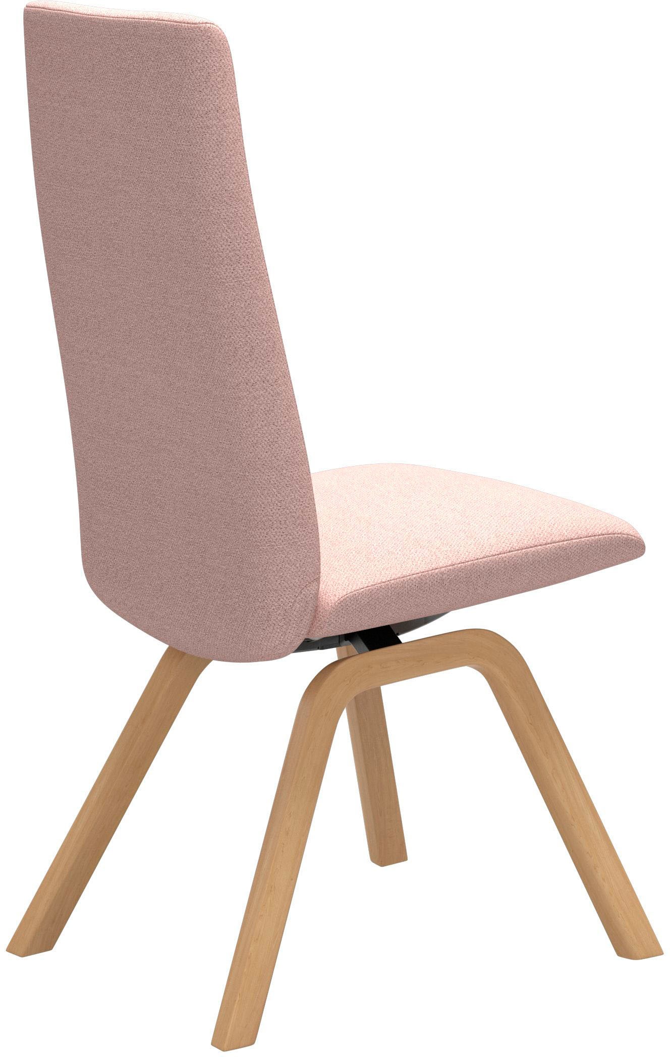 Stressless® Polsterstuhl »Laurel«, ROHLEDER Stoff Q2 FARON, High Back, Größe M, mit schräggestellten Beinen in Eiche natur