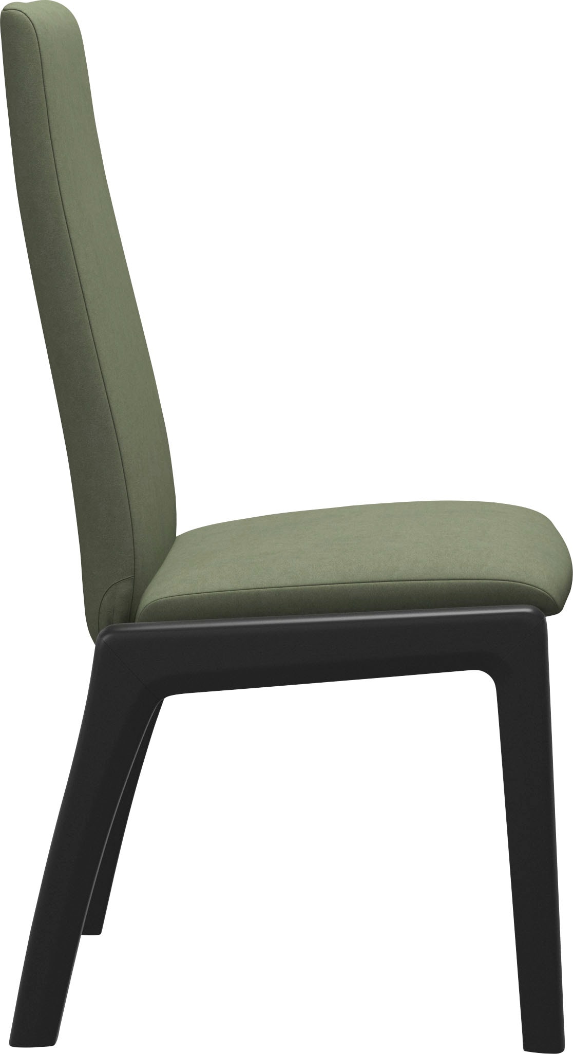 Stressless® Polsterstuhl »Laurel« () High Back, Größe M, mit abgerundeten Beinen in Schwarz