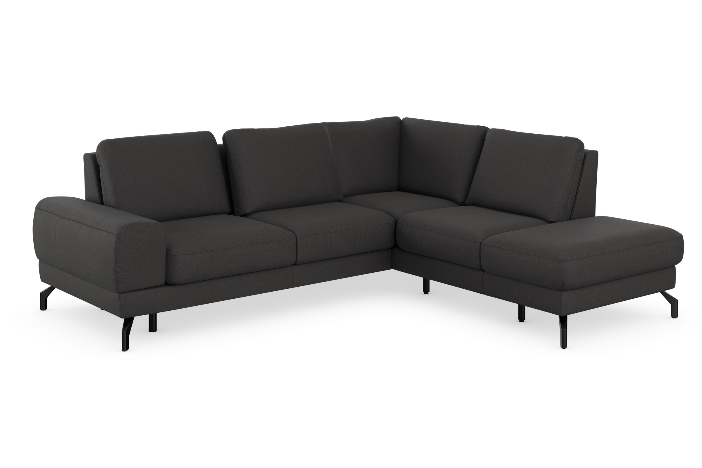 sit&more Ecksofa »Cinturo L-Form«, inklusive Sitztiefenverstellung und Federkern, Sitzhöhe 45 cm