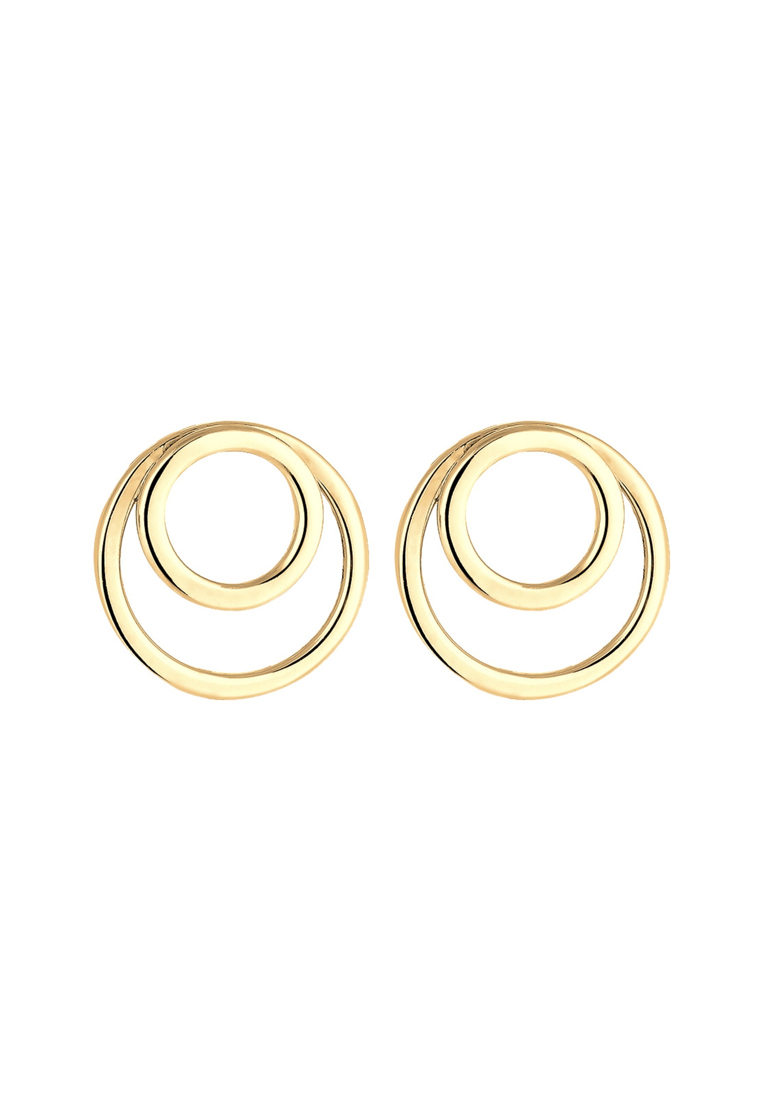 Elli Paar Ohrstecker »Ohrringe Ohrstecker Kreis Rund 925 Sterling Silber«