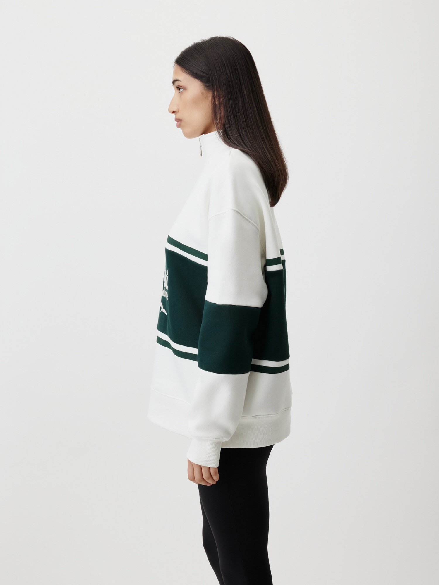 LeGer Sweatshirt »Jenny, LeGer by Lena Gercke«, Stehkragen mit Reißverschluss
