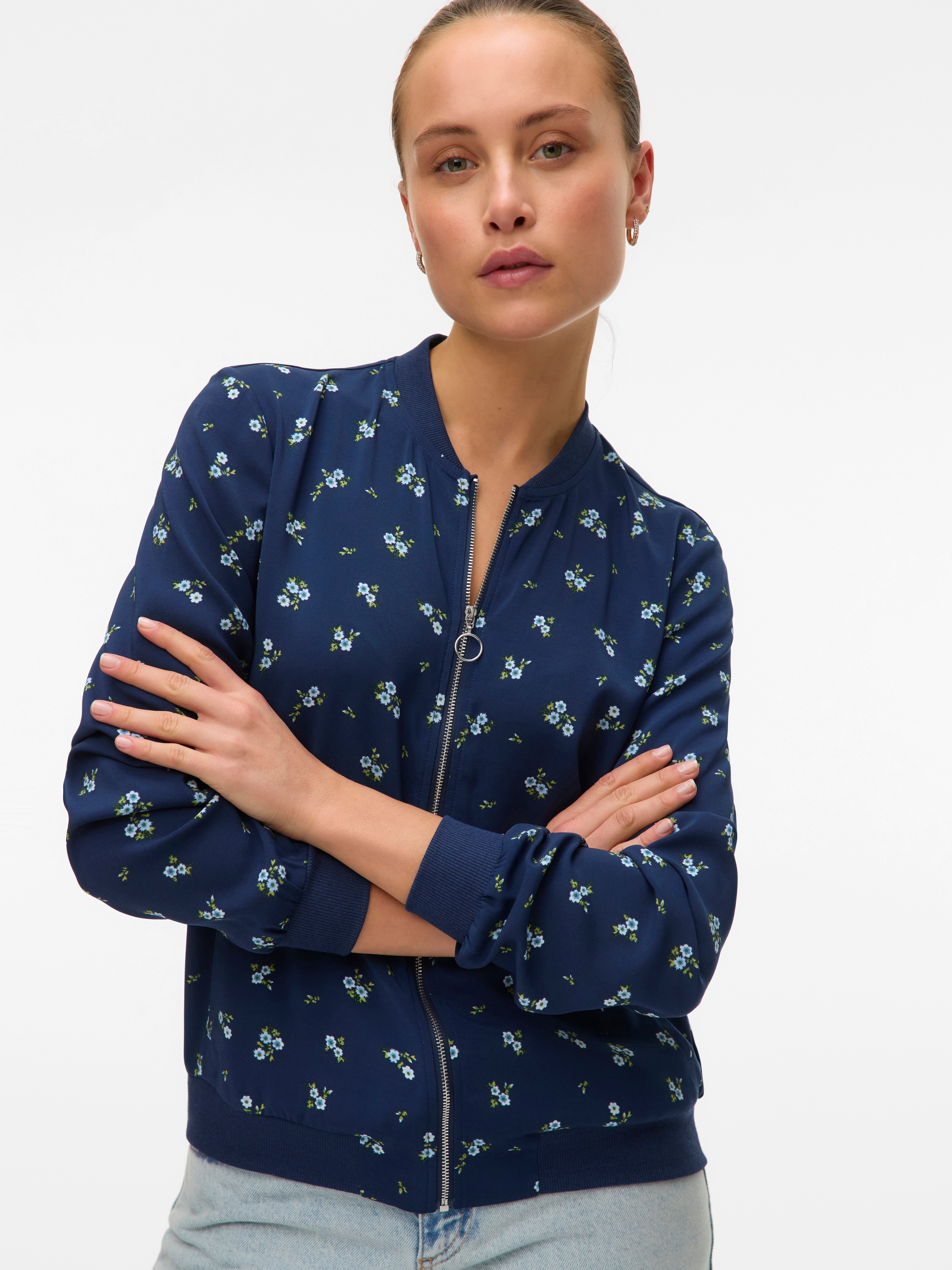 Vero Moda Blouson »VMCOCO L/S BOMBER AOP GA WVN NOOS«