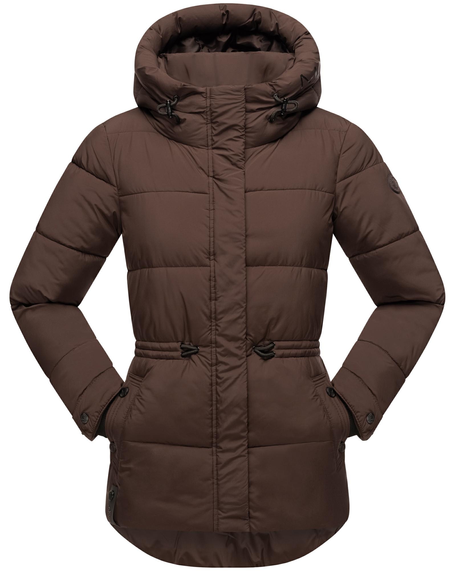 Marikoo Winterjacke »Steppjacke Akumaa«, mit Kapuze