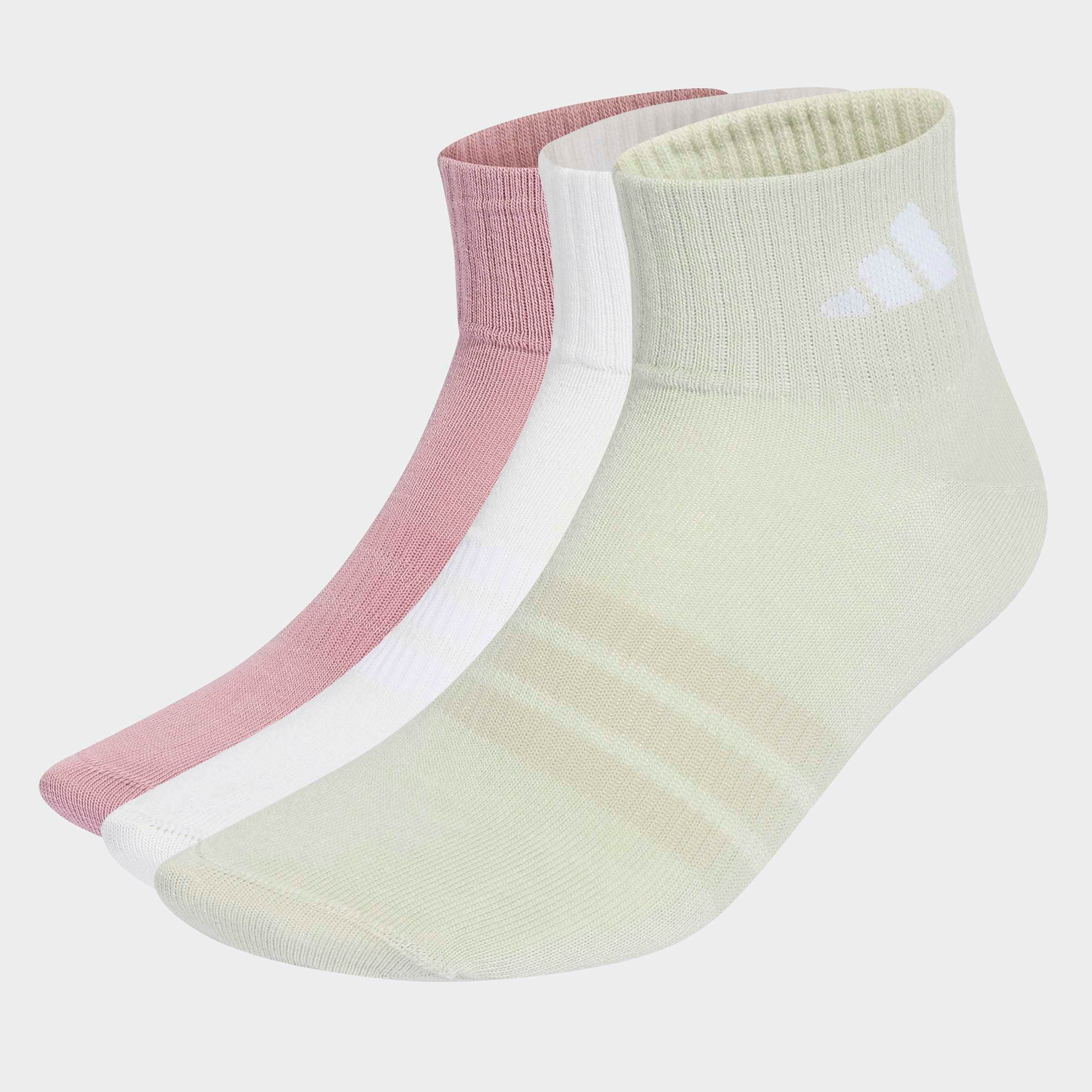 adidas Performance Sportsocken "THIN&LIGHT SPORTSWEAR ANKLE 3ER-PACK" 3 Paar tlg.