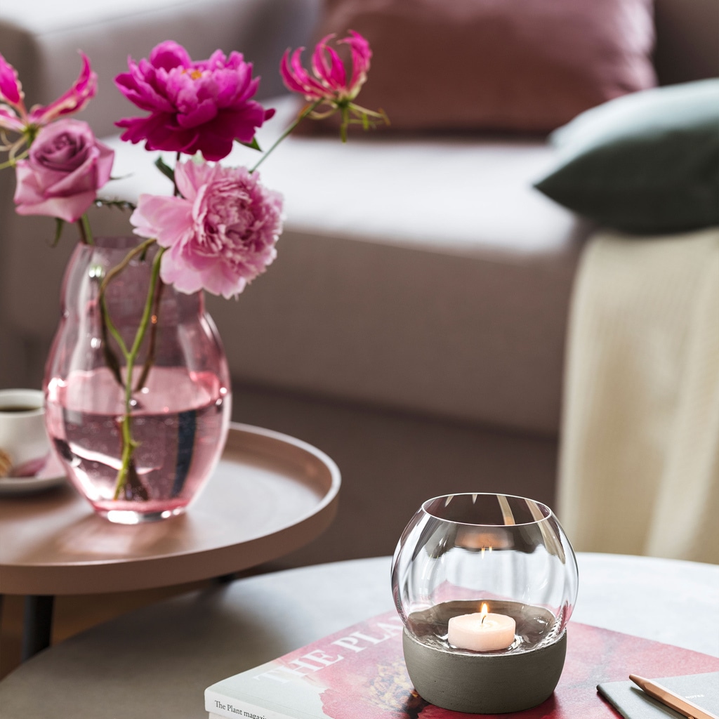 Villeroy & Boch Dekovase »Vase Rose Garden Home 20 cm rosé«