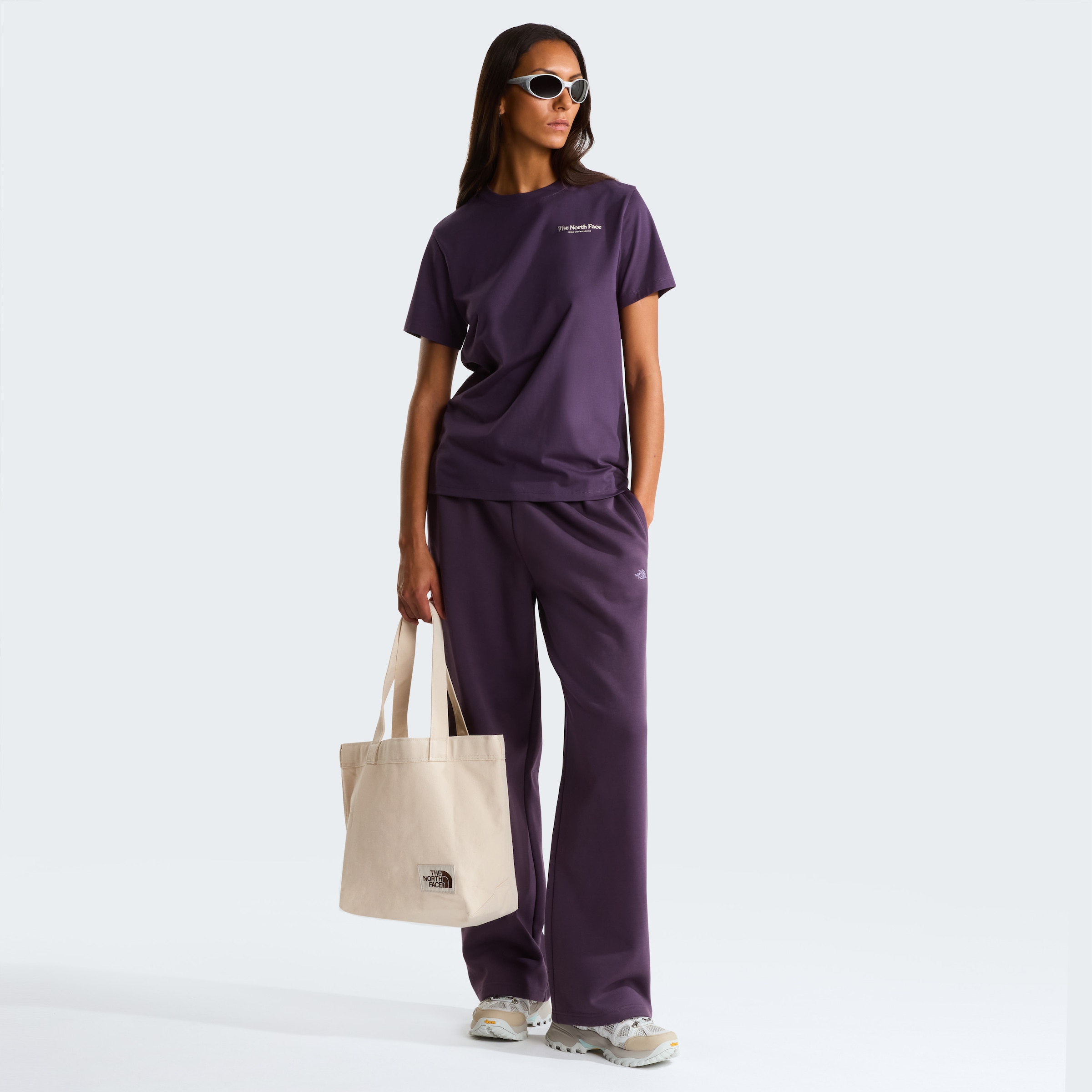 The North Face T-Shirt »W MONTE REG SS TEE-GRAPHIC«