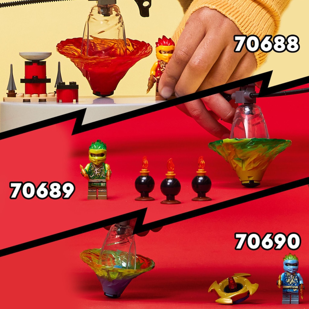 LEGO® Konstruktionsspielsteine »Lloyds Spinjitzu-Ninjatraining (70689), LEGO® NINJAGO®«, (32 St.), Made in Europe