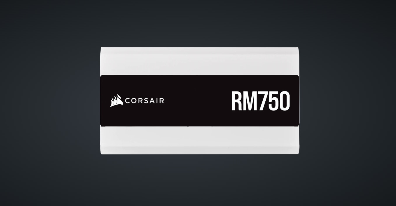 Corsair PC-Netzteil »Series RM750, Fully Modular 80 Plus Gold 750 Watt, EU Version, White«