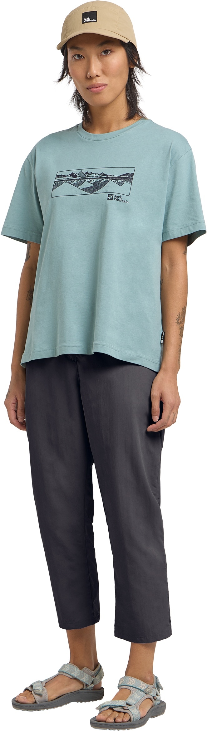 Jack Wolfskin Outdoorhose »TIHAMA 7 8 PANTS W«