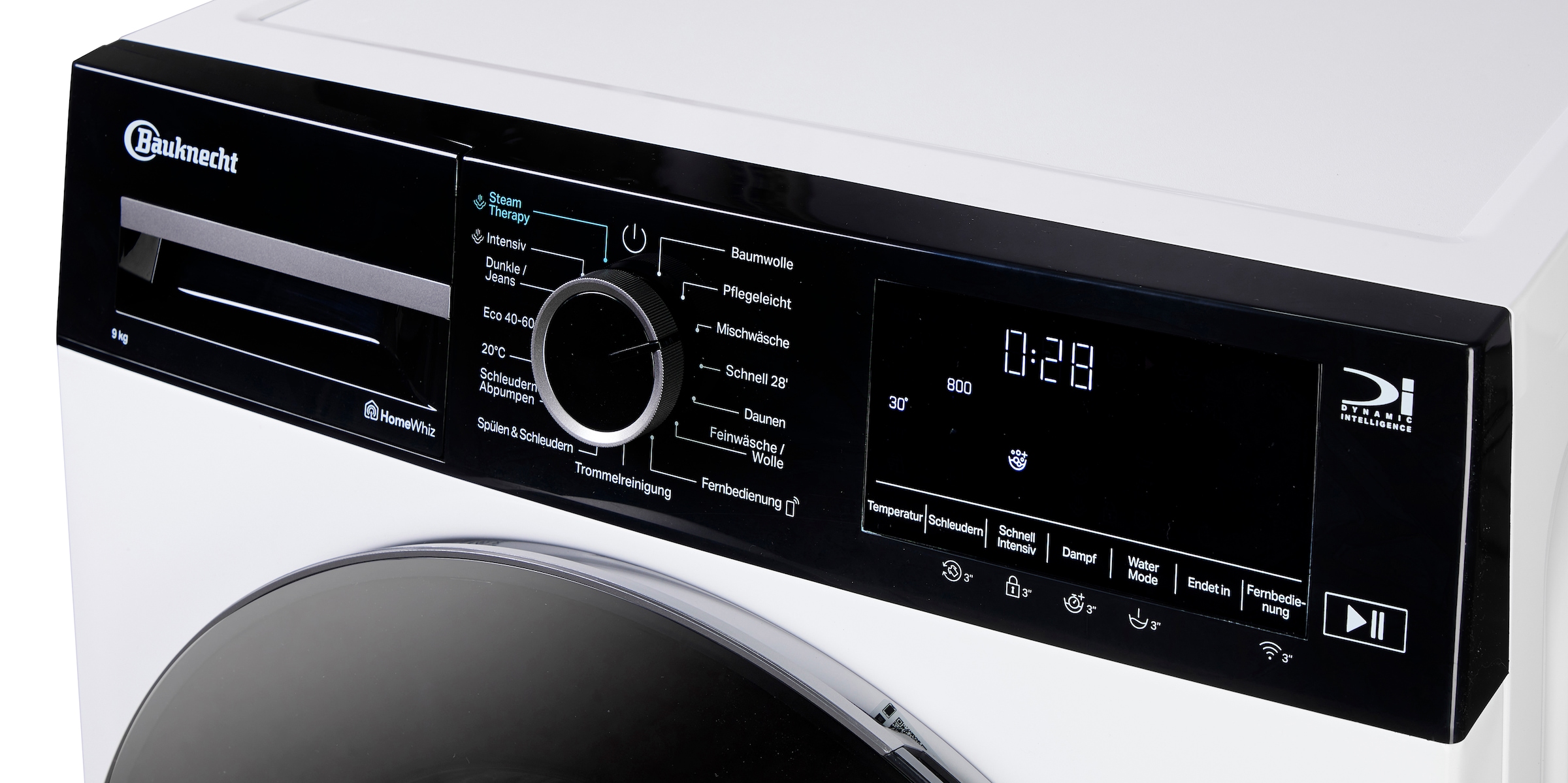 BAUKNECHT Waschmaschine »B WM Smart Eco 9A« 9 kg 1400 U/min Adaptive Wash – Intelligente Anpassung der Programme an Ihre Wünsche