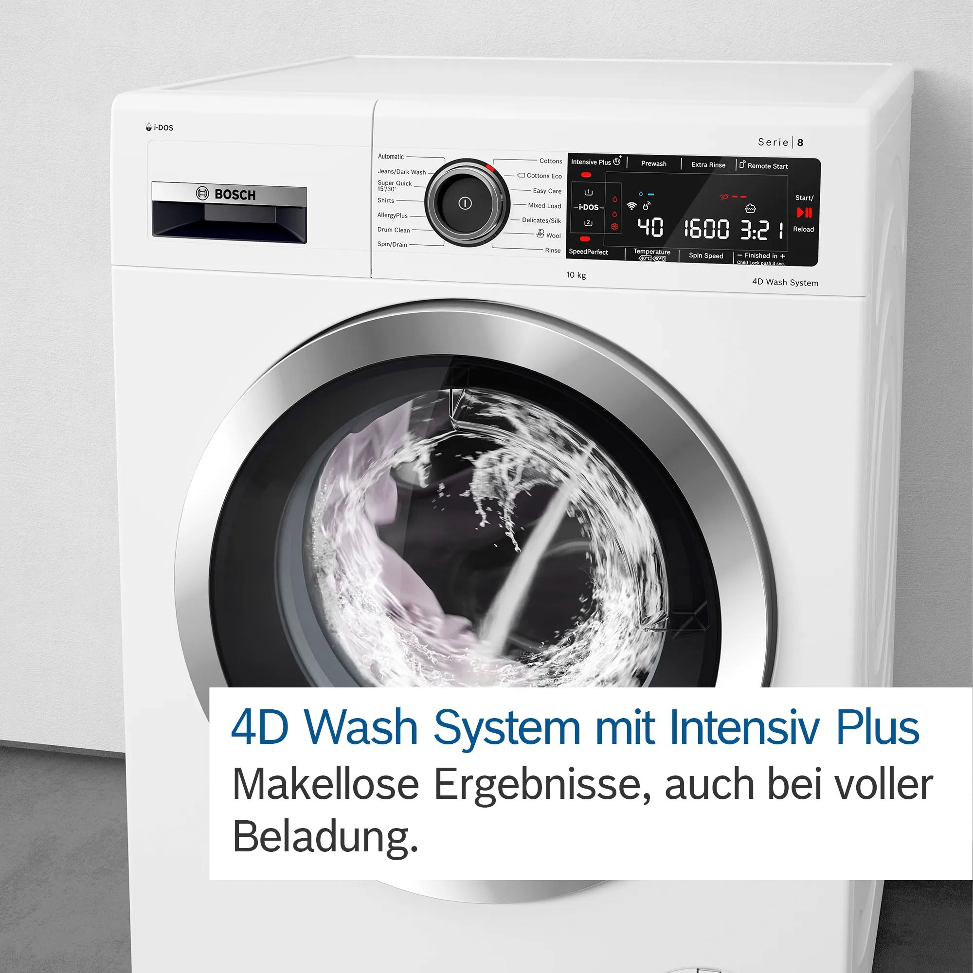 BOSCH Waschmaschine 8 »WGB246070«, 9 kg