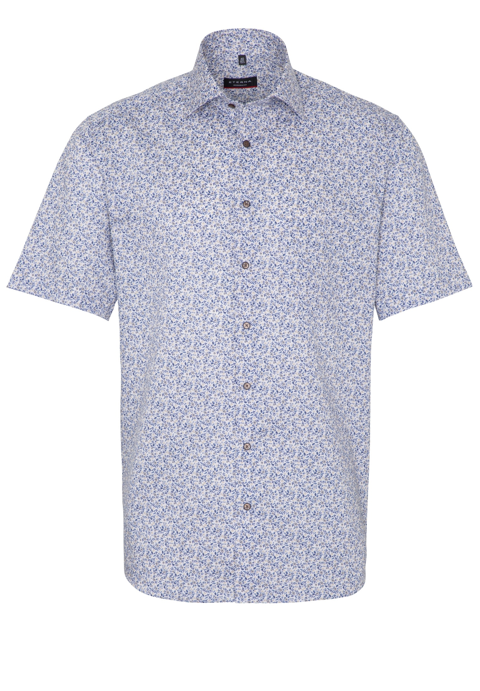 Eterna Kurzarmhemd »MODERN FIT« NON IRON (bügelfrei)