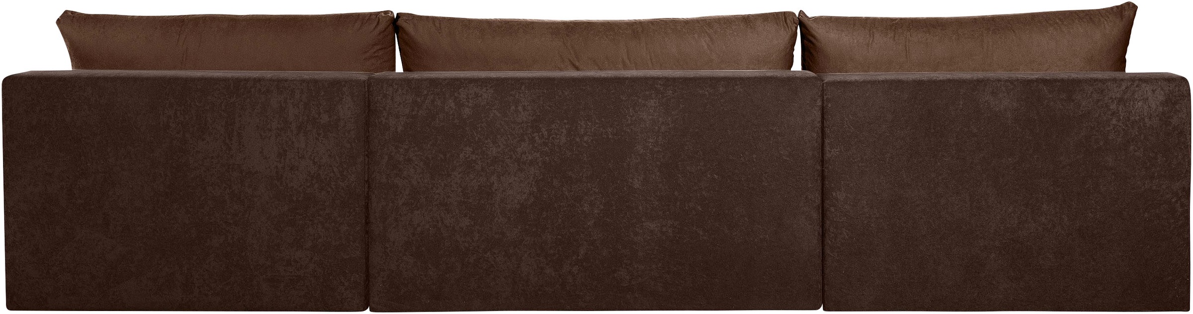 COLLECTION AB Wohnlandschaft »Josy U-Form, B: 307 cm« mit Bettfunktion & Bettkasten, Federkern