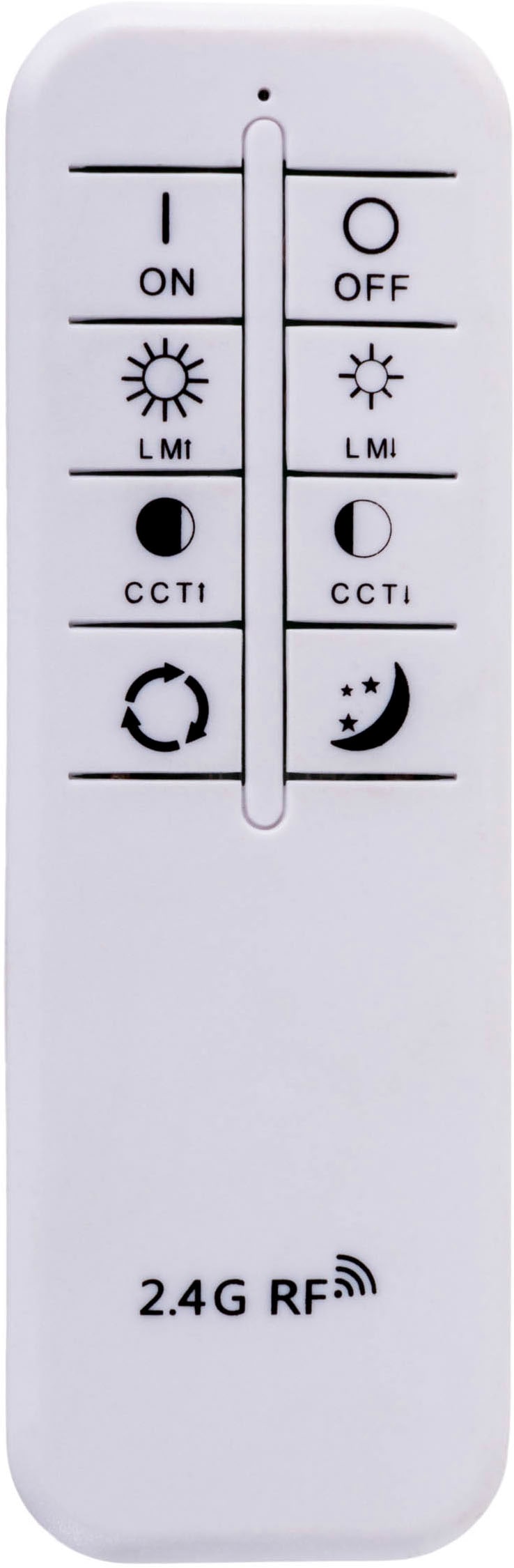 näve LED Deckenleuchte »Doira« LED-Modul 1 Stk. warmweiß - kaltweiß weiß/silber, dimmbar per Fernbedienung (inkl), CCT, Memory, Nachtlicht