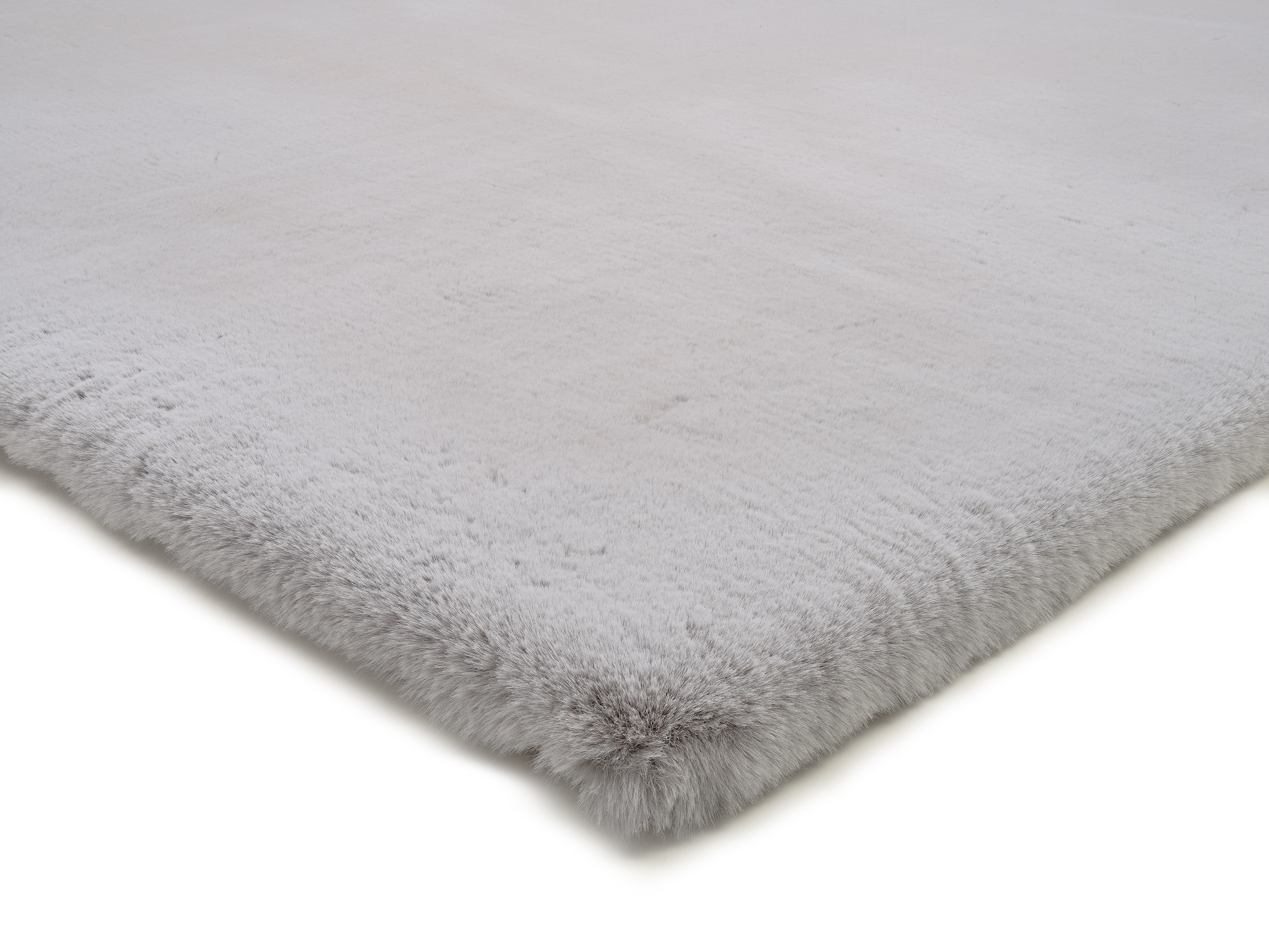 OCI DIE TEPPICHMARKE Teppich »ALISSA«, rechteckig, 38 mm Höhe, Kuschelig weicher Flor, Kaninchen Fell Haptik, getuftet