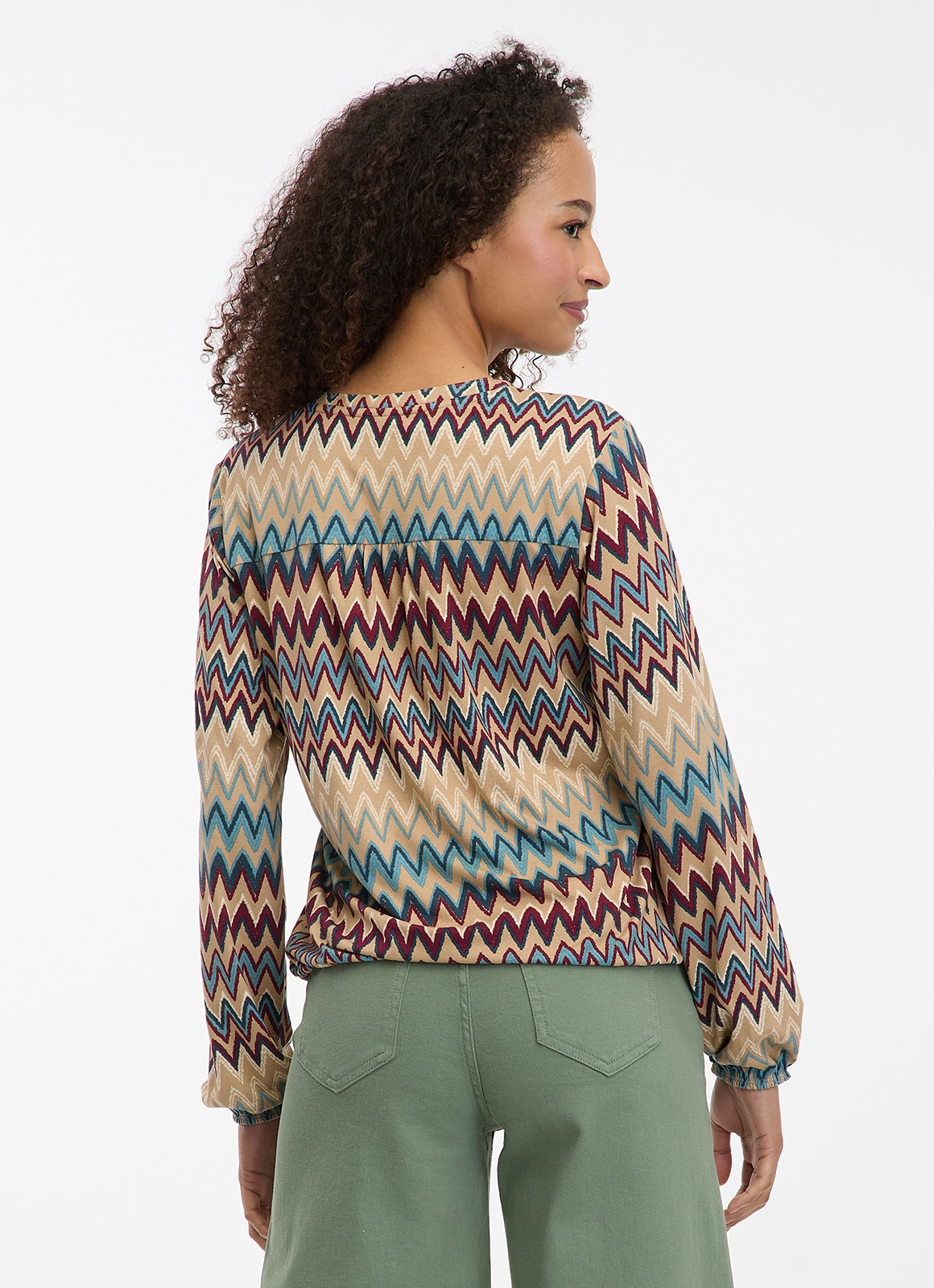 Ragwear Langarmshirt »SANTICA PRINT«