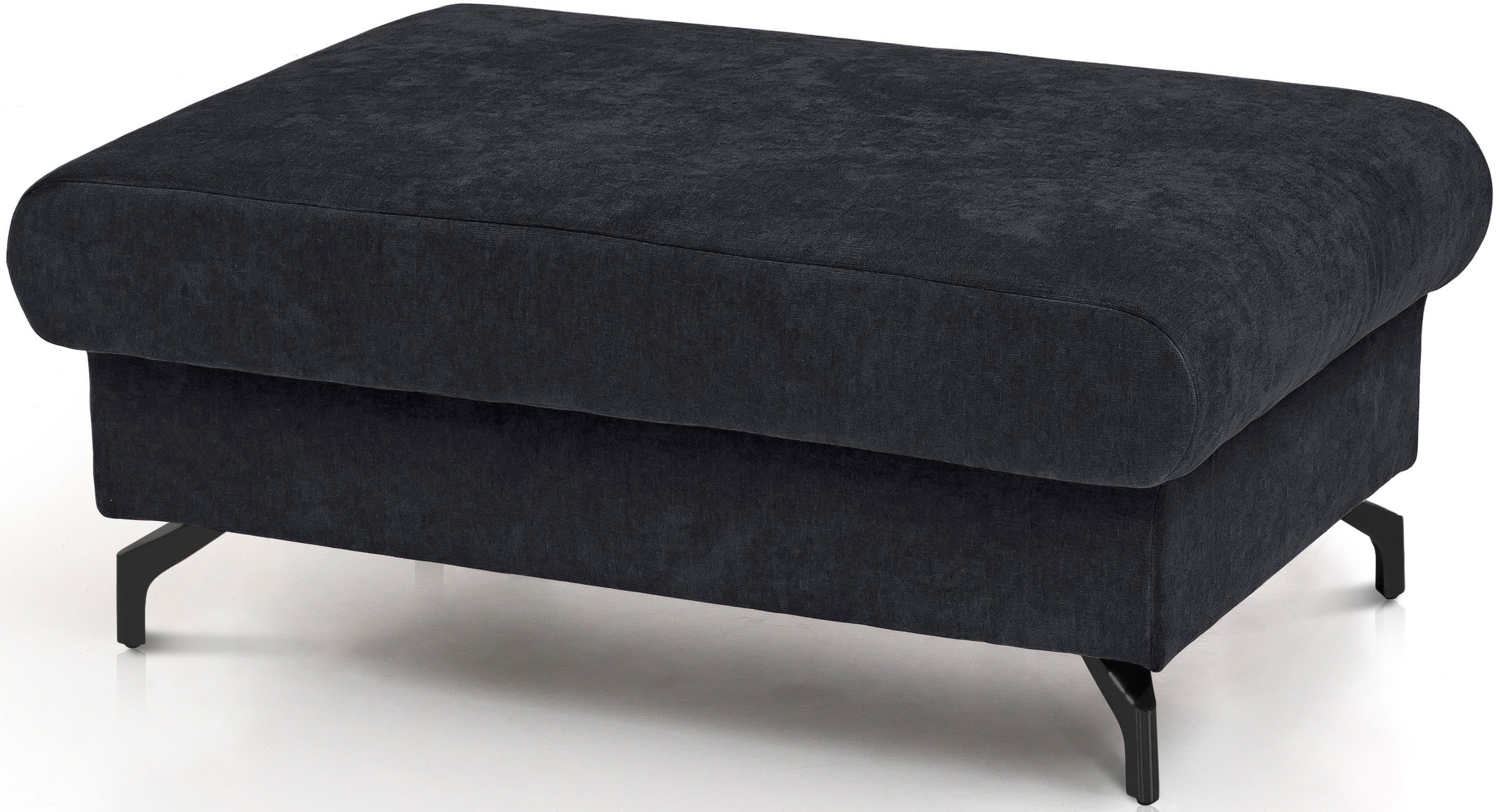 COTTA Polstergarnitur »Komaris L-Form«, (Set), Set bestehend aus: Ecksofa mit Kopfteilverstellung & Hocker