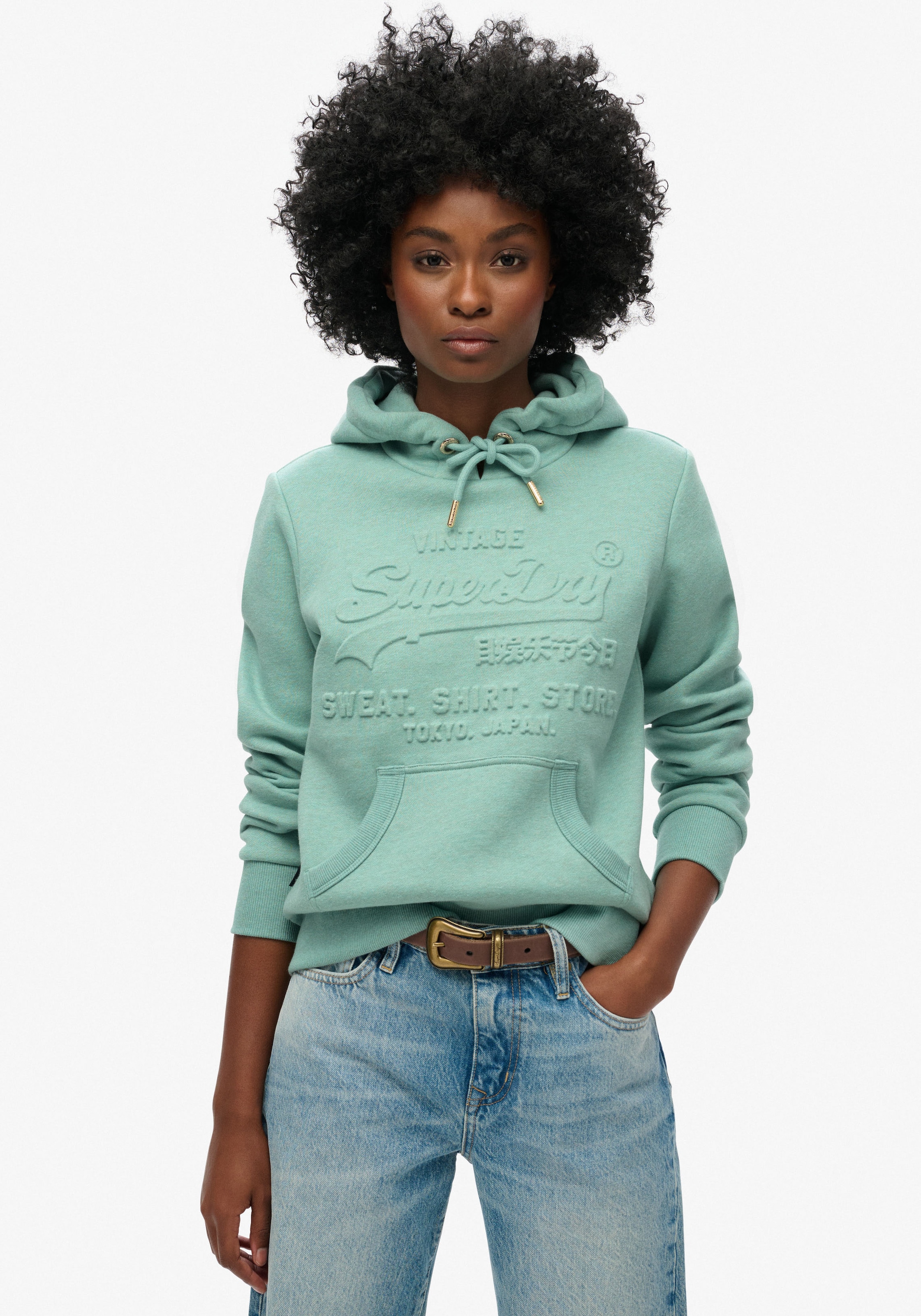 Kapuzensweatshirt »EMBOSSED VL GRAPHIC HOODIE«