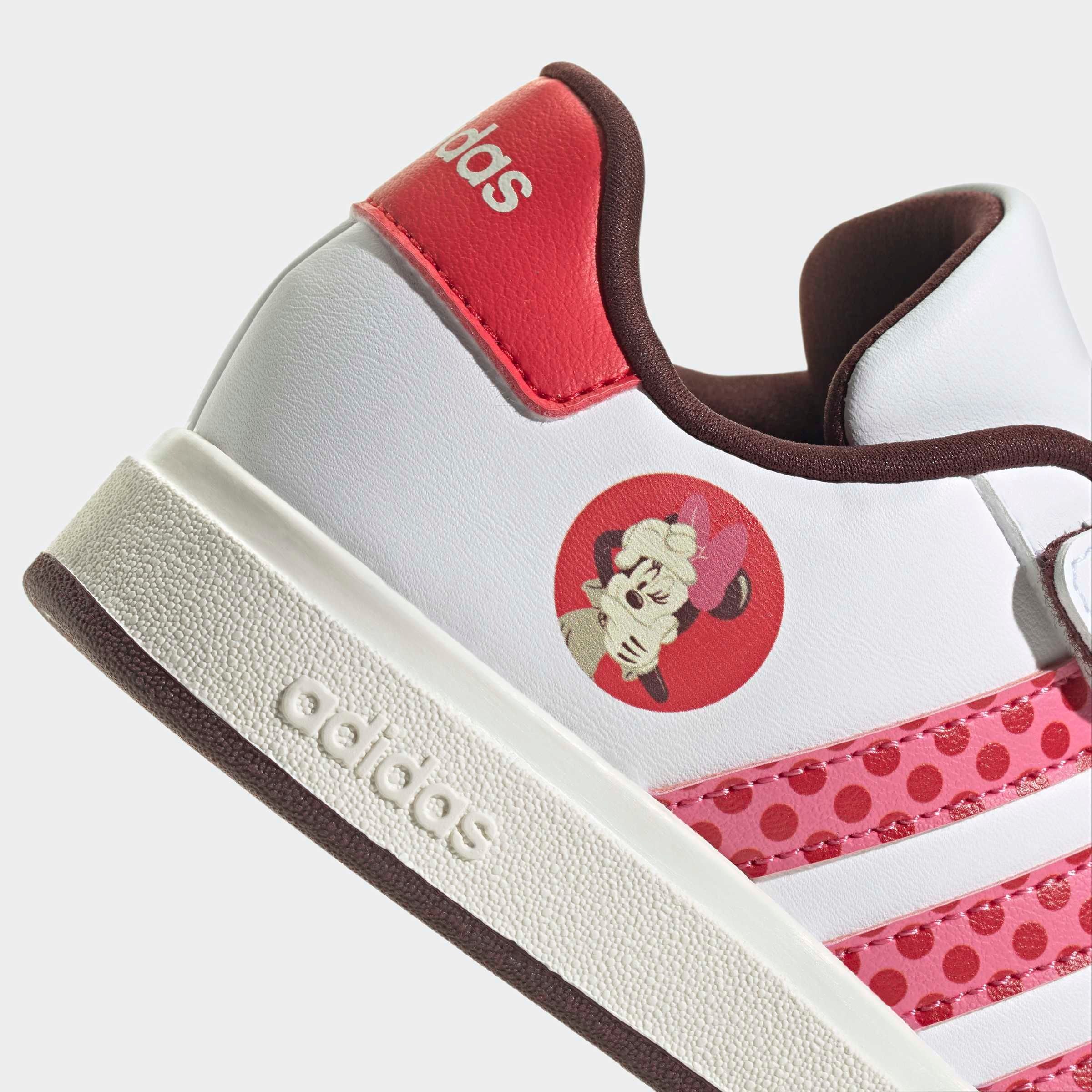 adidas Sportswear Sneaker »DISNEY MINNIE MAUS GRAND COURT 2.0 KIDS«  Design auf den Spuren des adidas Superstar, für Kinder & Jugendliche