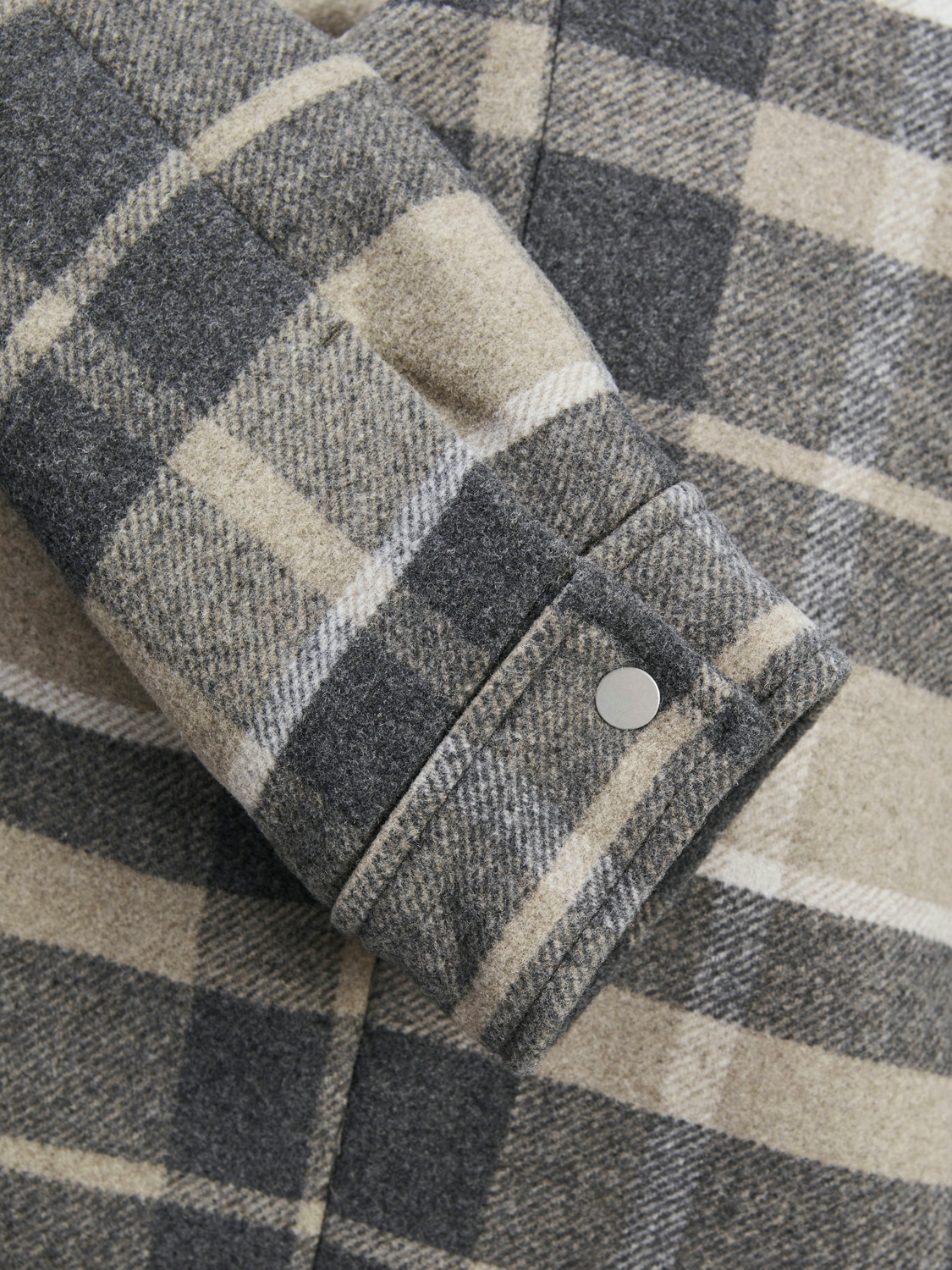 Jack & Jones Wolljacke »JPRCCRUSSEL WOOL BLEND JACKET SN«, ohne Kapuze