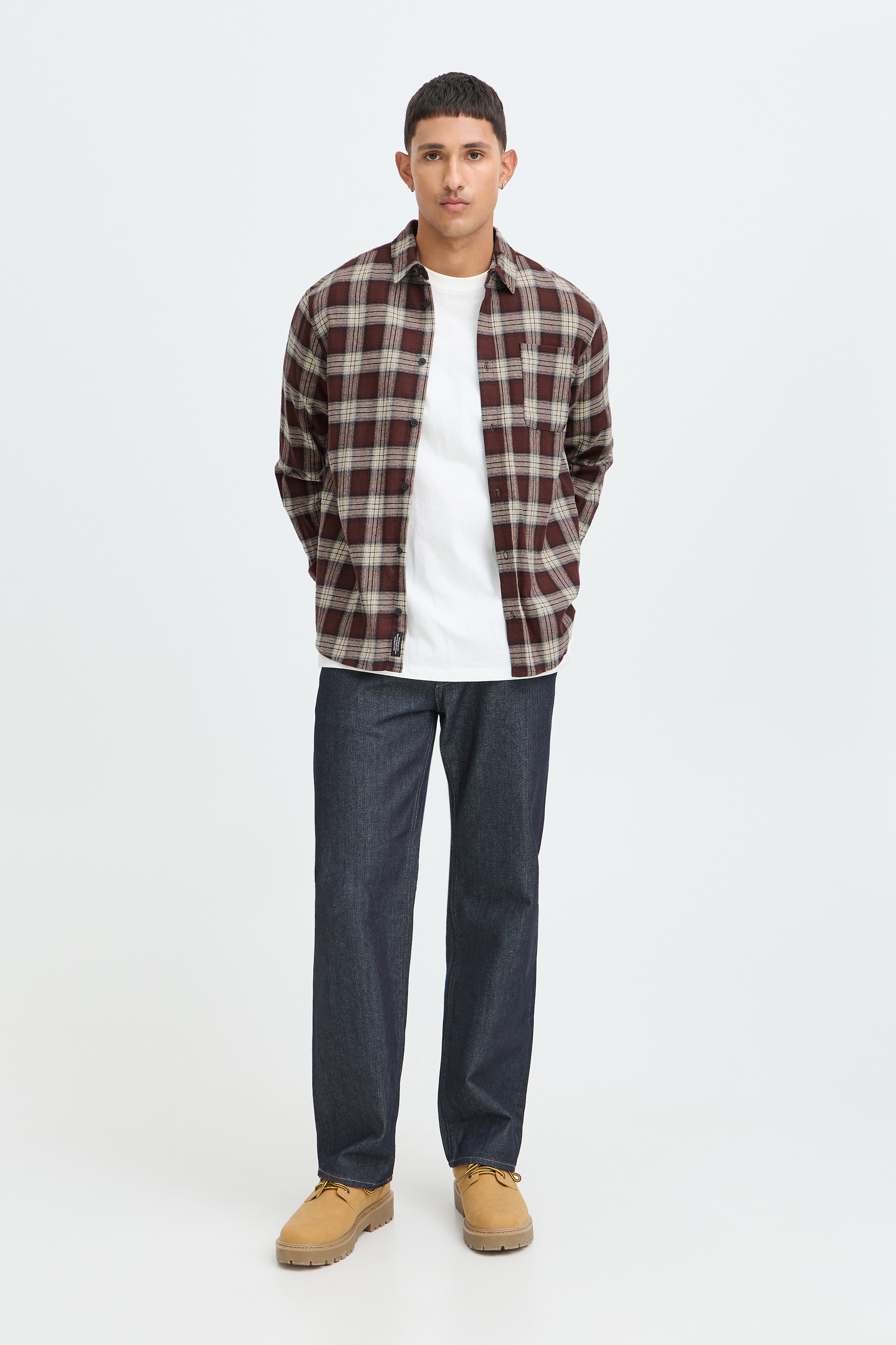 Blend Langarmhemd »BHCLAUS SHIRT« Baumwolle, regular fit