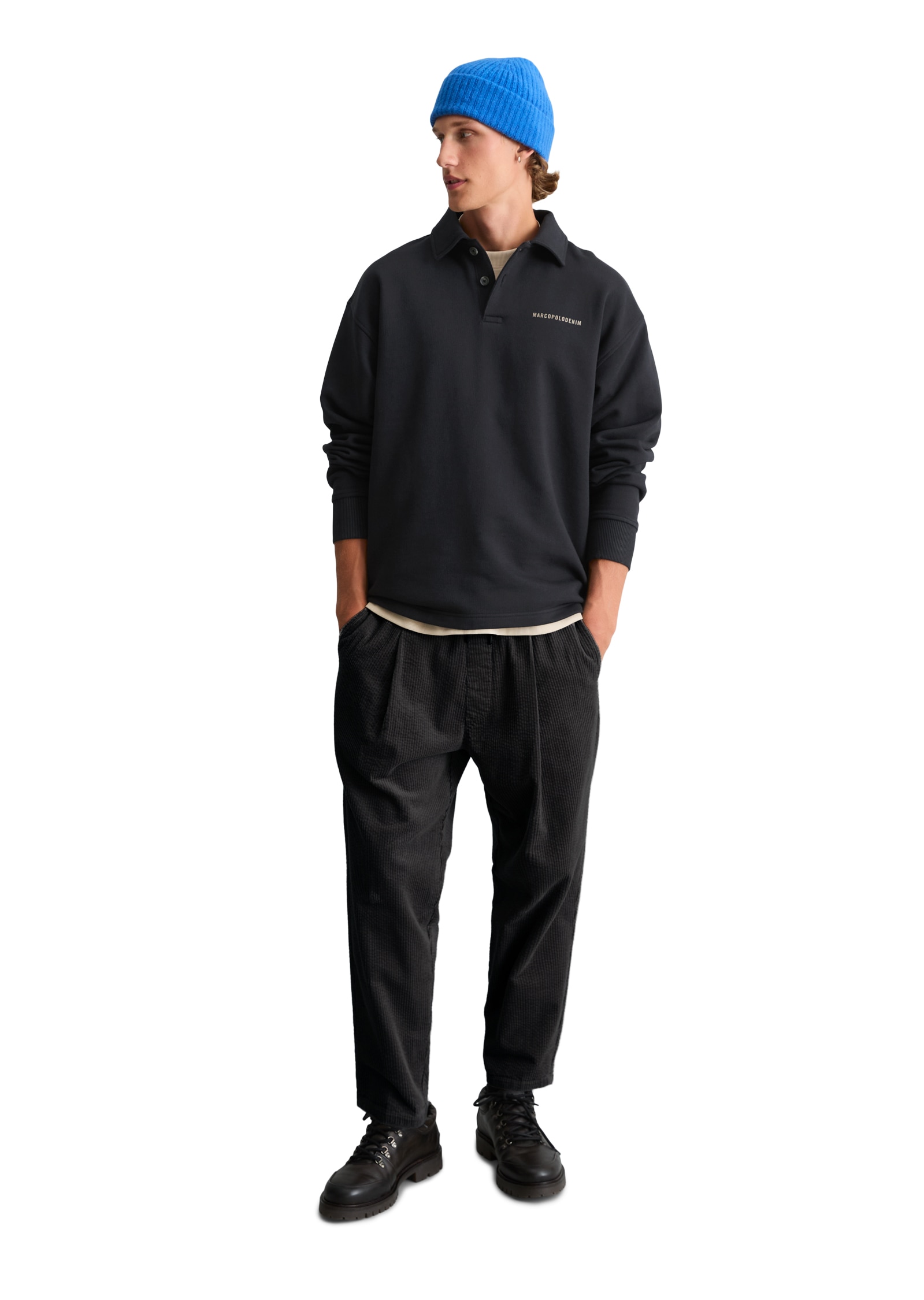 Marc O'Polo DENIM Sweatshirt , relaxed aus reiner Bio-Baumwolle
