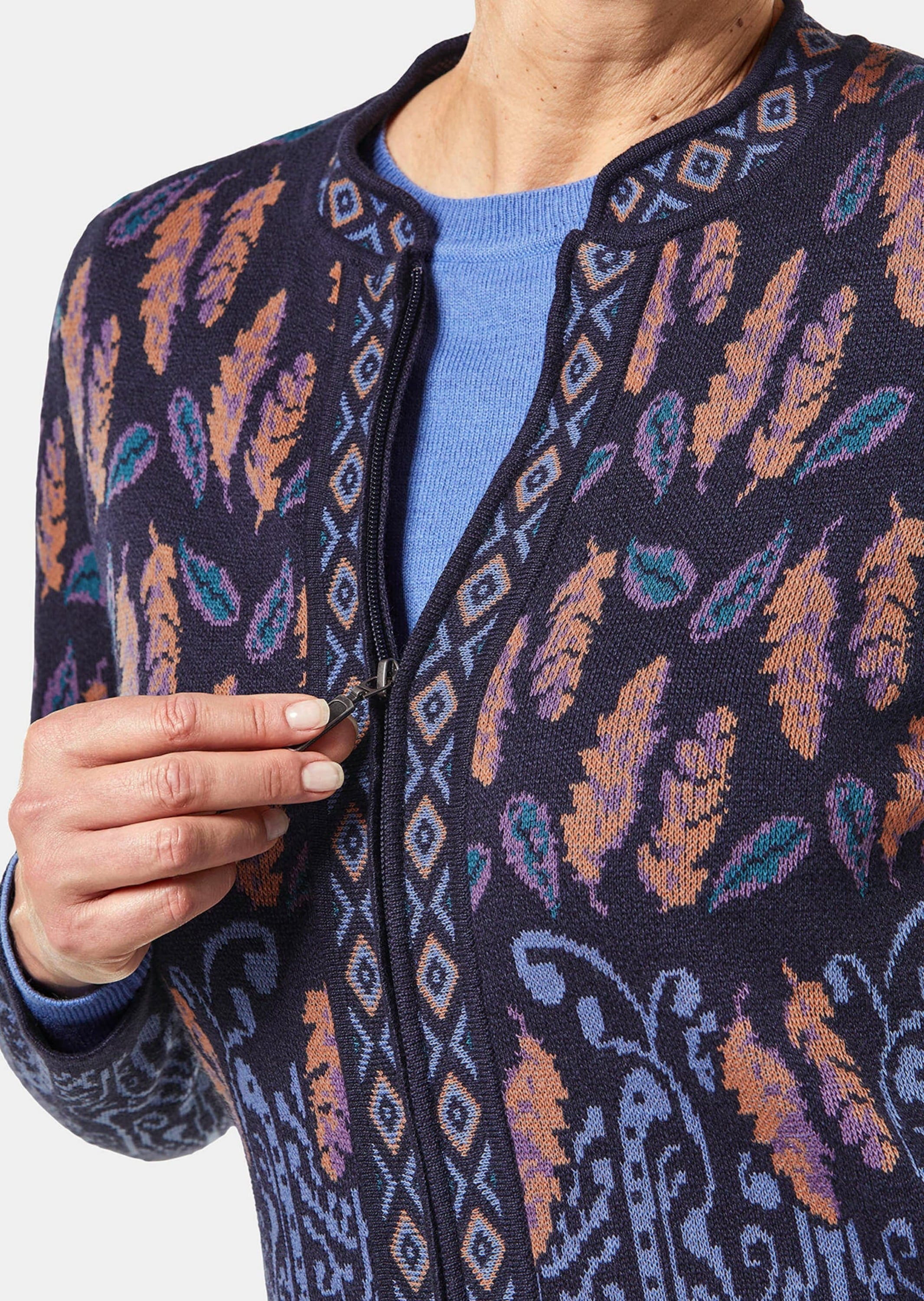 GOLDNER Strickjacke »Kurzgröße Strickjacke«