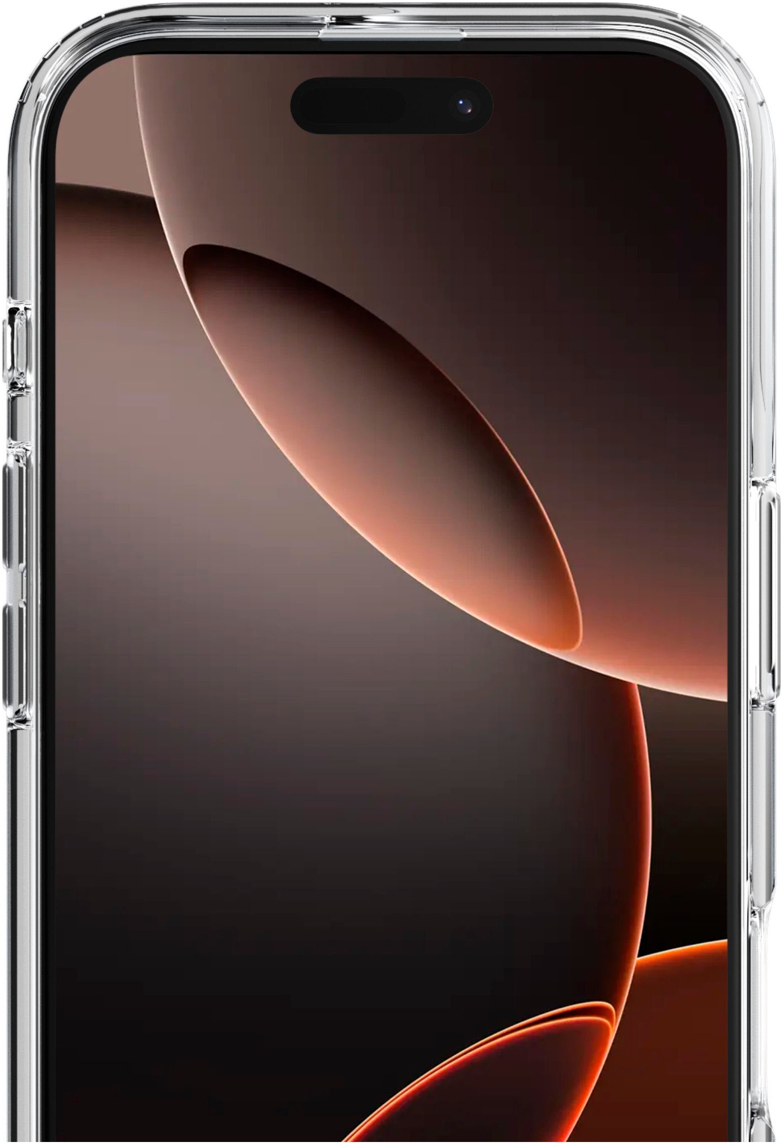 VONMÄHLEN Smartphone-Hülle »iPhone 16 Pro, Transparent Case - Schutzhülle,White«