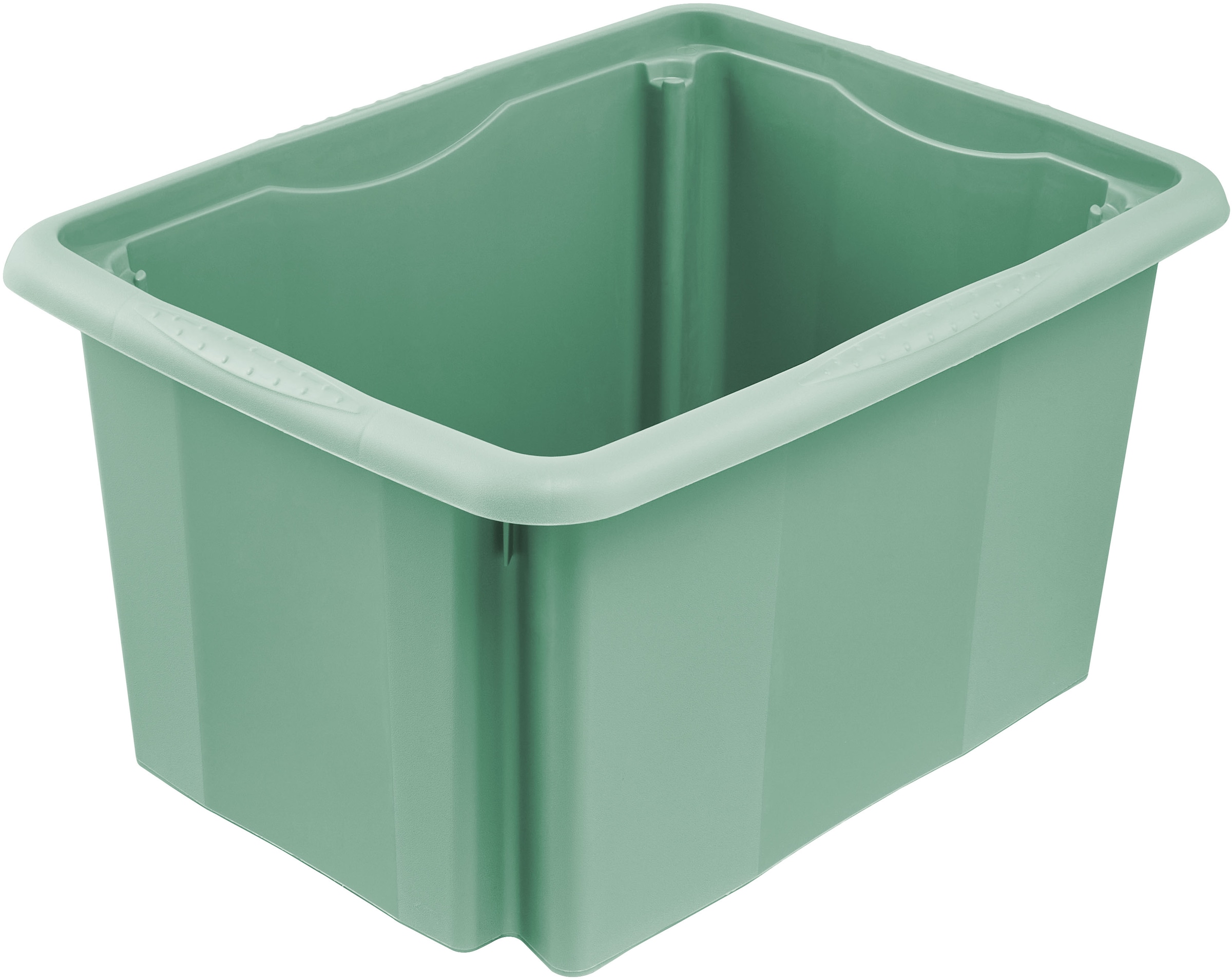 keeeper Aufbewahrungsbox »Emil, 3er Set, 45 L, 54,5 x 39 x 29,5 cm« ineinander und aufeinander stapelbar