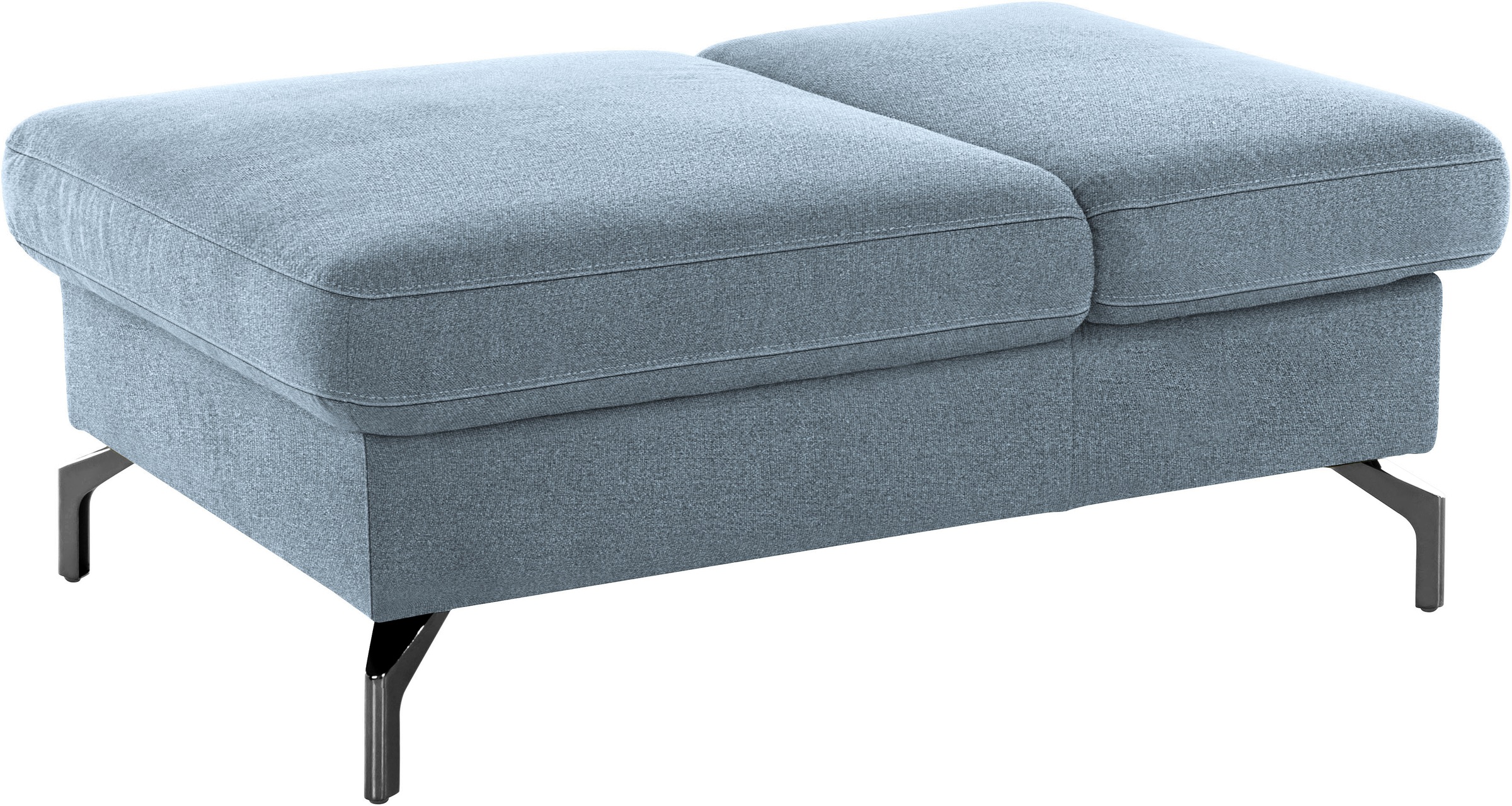 sit&more Hocker »Brisbane«, Fußhöhe 12 cm, mit Federkern und Klappfunktion