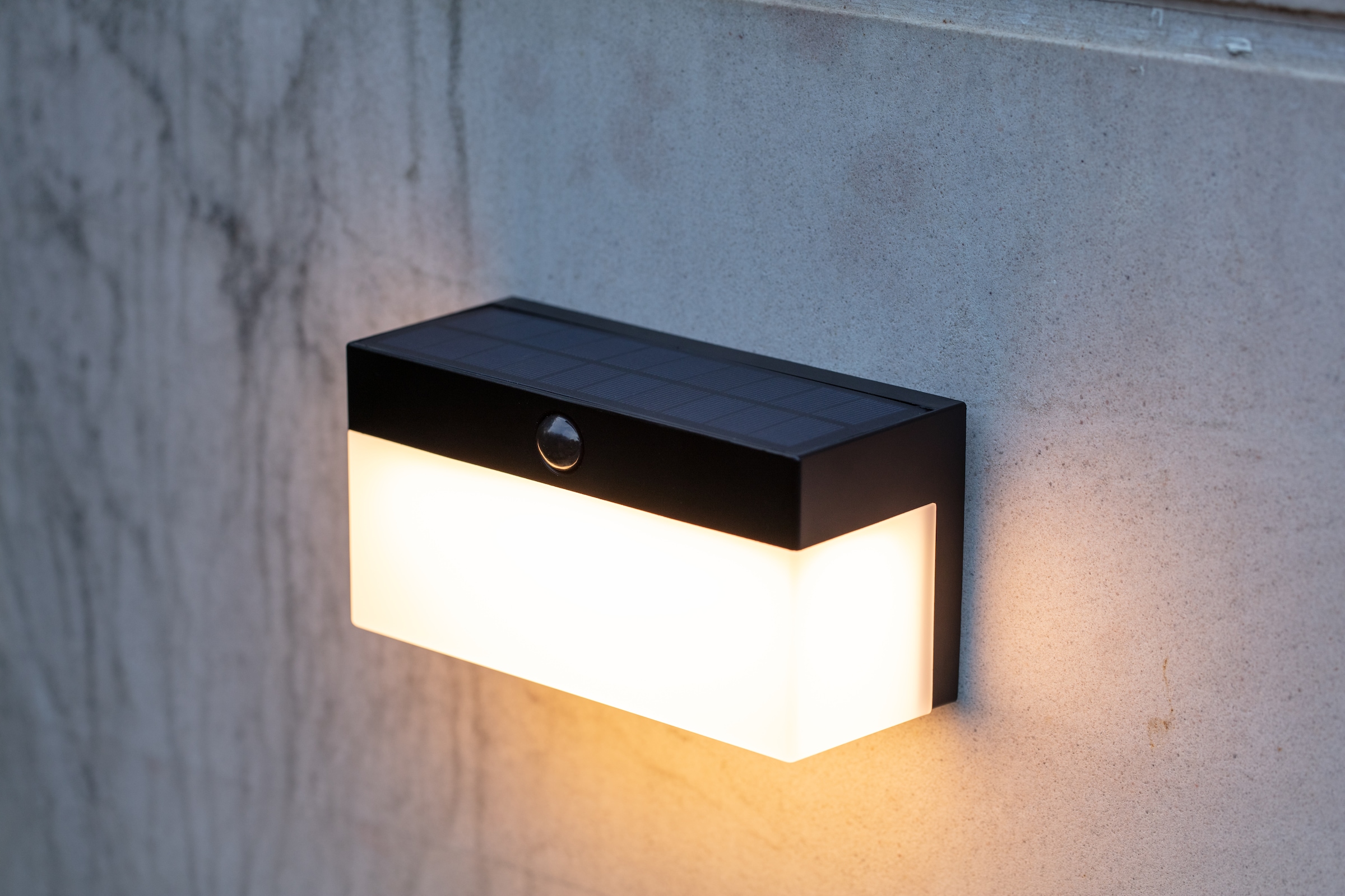 LUTEC LED Solarleuchte »LED-Solar-Wandl. FRAN«, 1 flammig, Leuchtmittel LED-Board | LED fest integriert