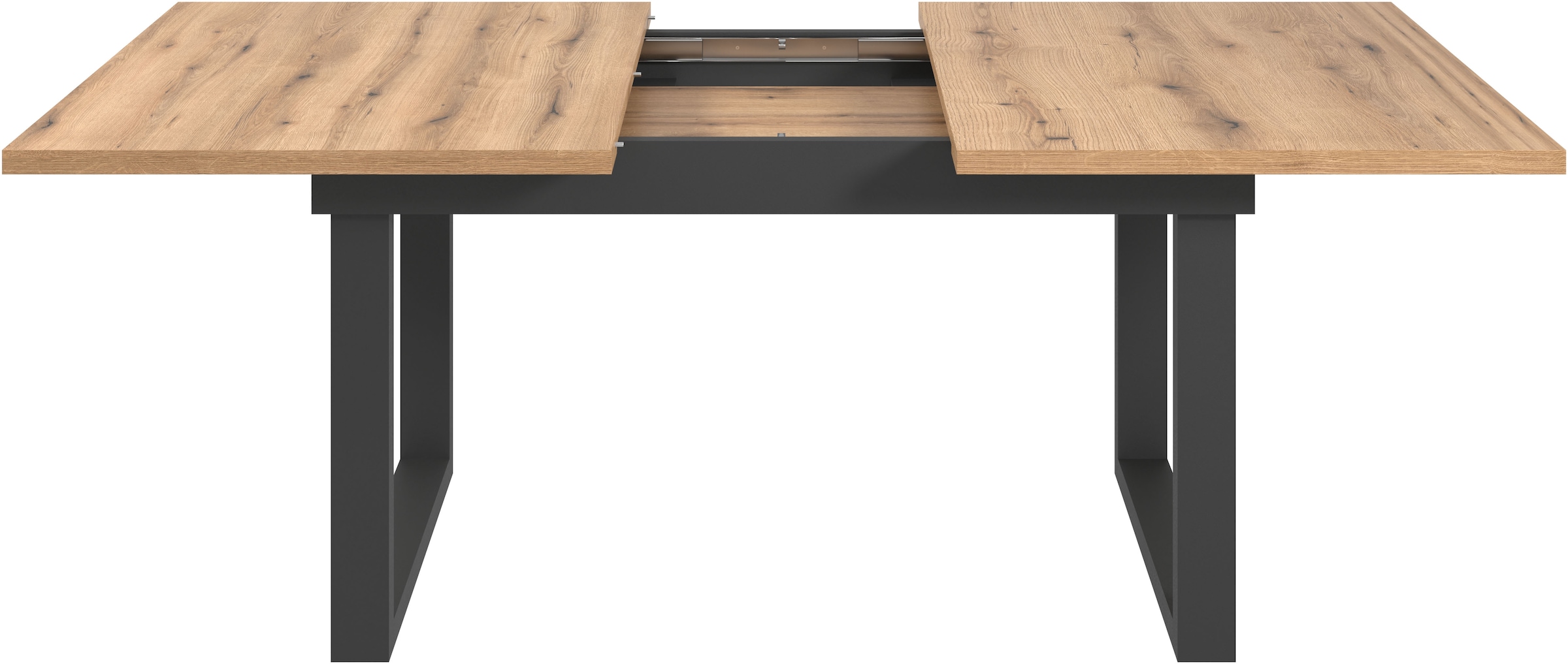 INOSIGN Esstisch »Valencia« 1 Stk. tlg. Synchroauszug; Metallkufen, ausziehbar auf 200 cm