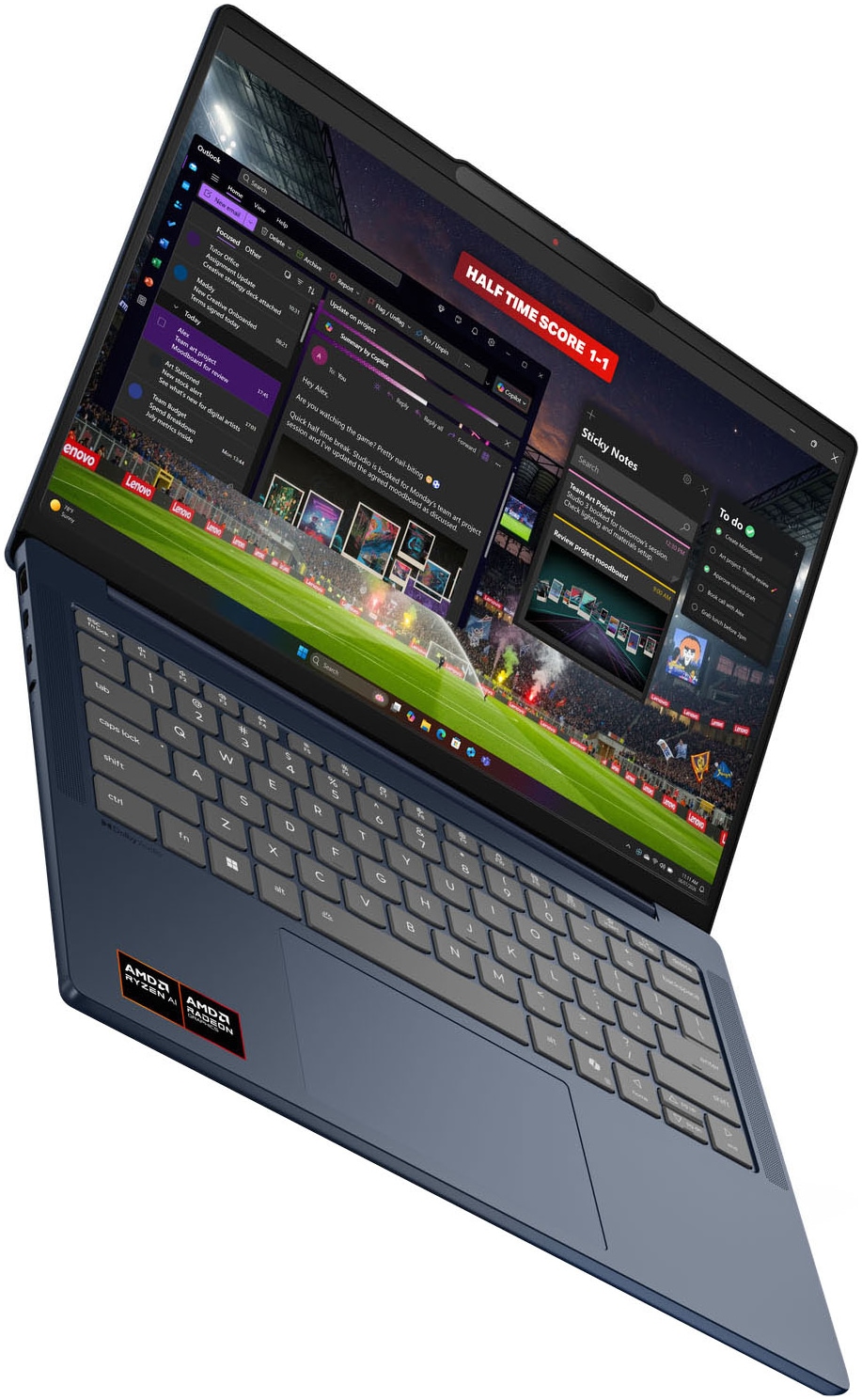 Lenovo Notebook »IdeaPad Slim 5 14AGP11« 35,56 cm / 14 ″ AMD Ryzen™ AI 7 512 GB SSD