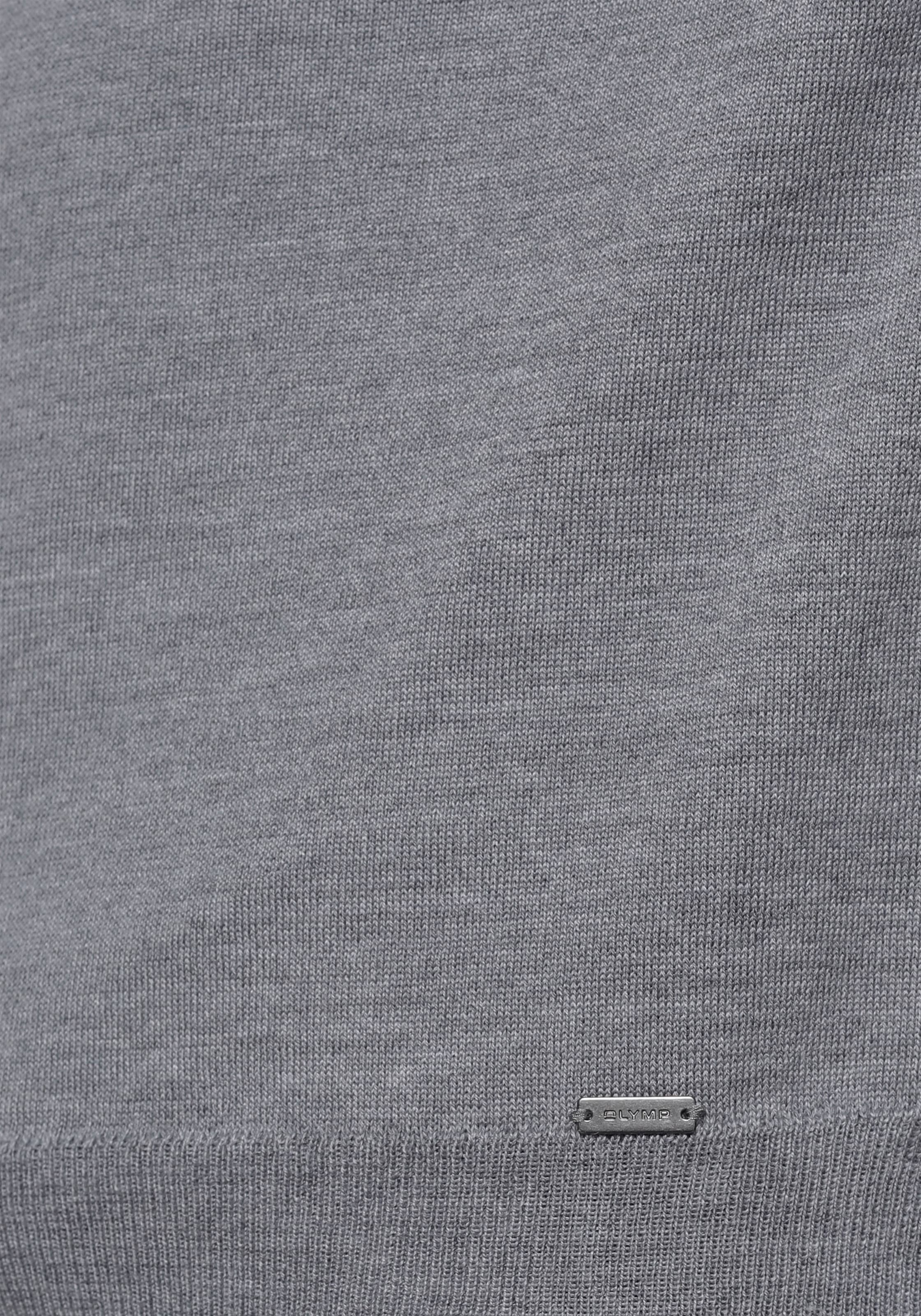 OLYMP Rundhalspullover »OLYMP Strick Casual«, moderner Strickpullover