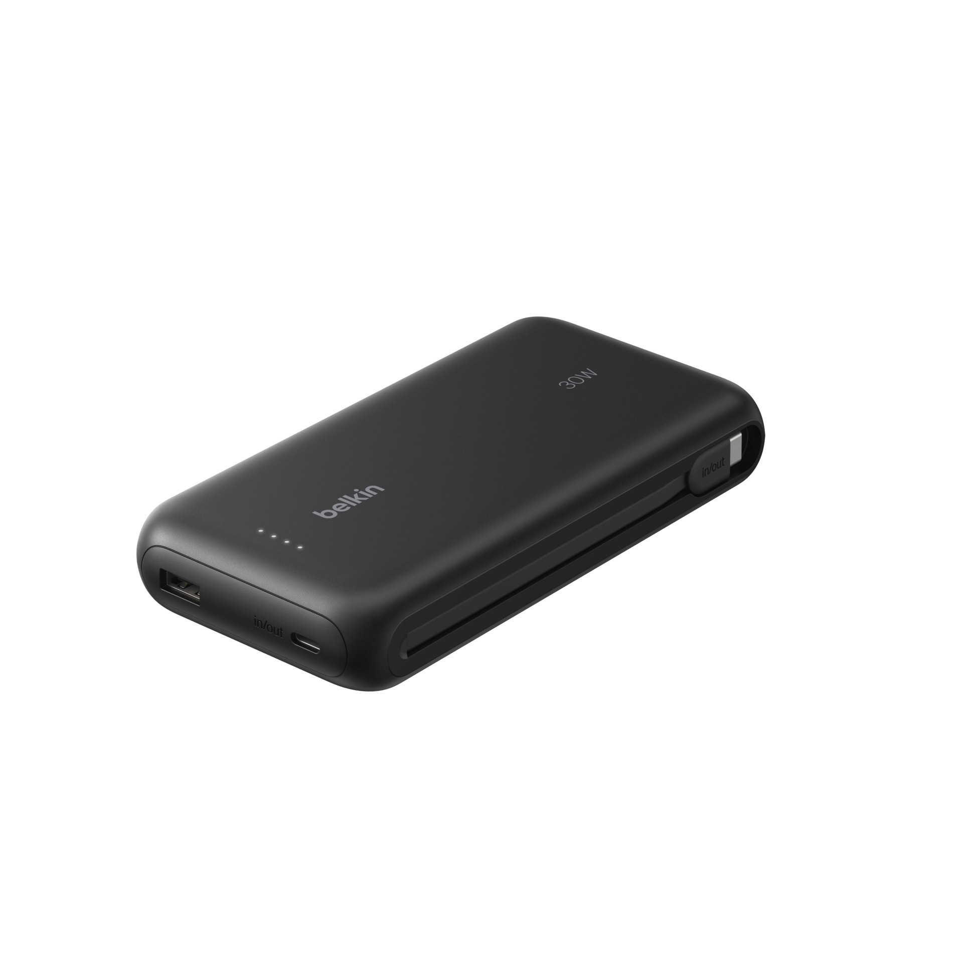 Belkin Powerbank »Gaming 20K 20.000 mAh für Nintendo Switch 2« Belkin Gaming Powerbank 20.000 mAh mit USB-C Kabel 30 W, blk