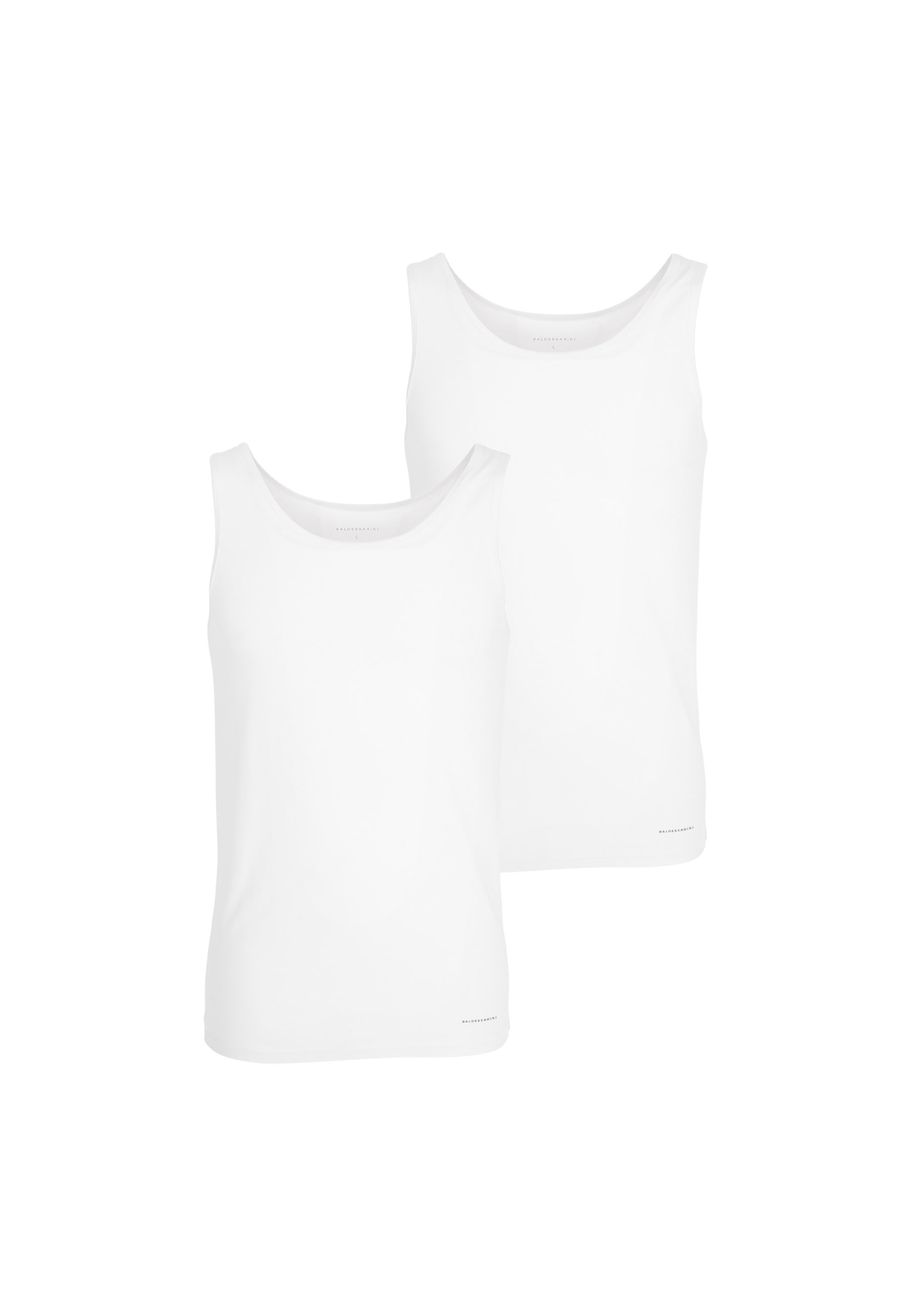BALDESSARINI Tanktop »Monaco« Logoschriftzug, Achselhemd, elastisch, Rundhalsausschnitt, Baumwollmix