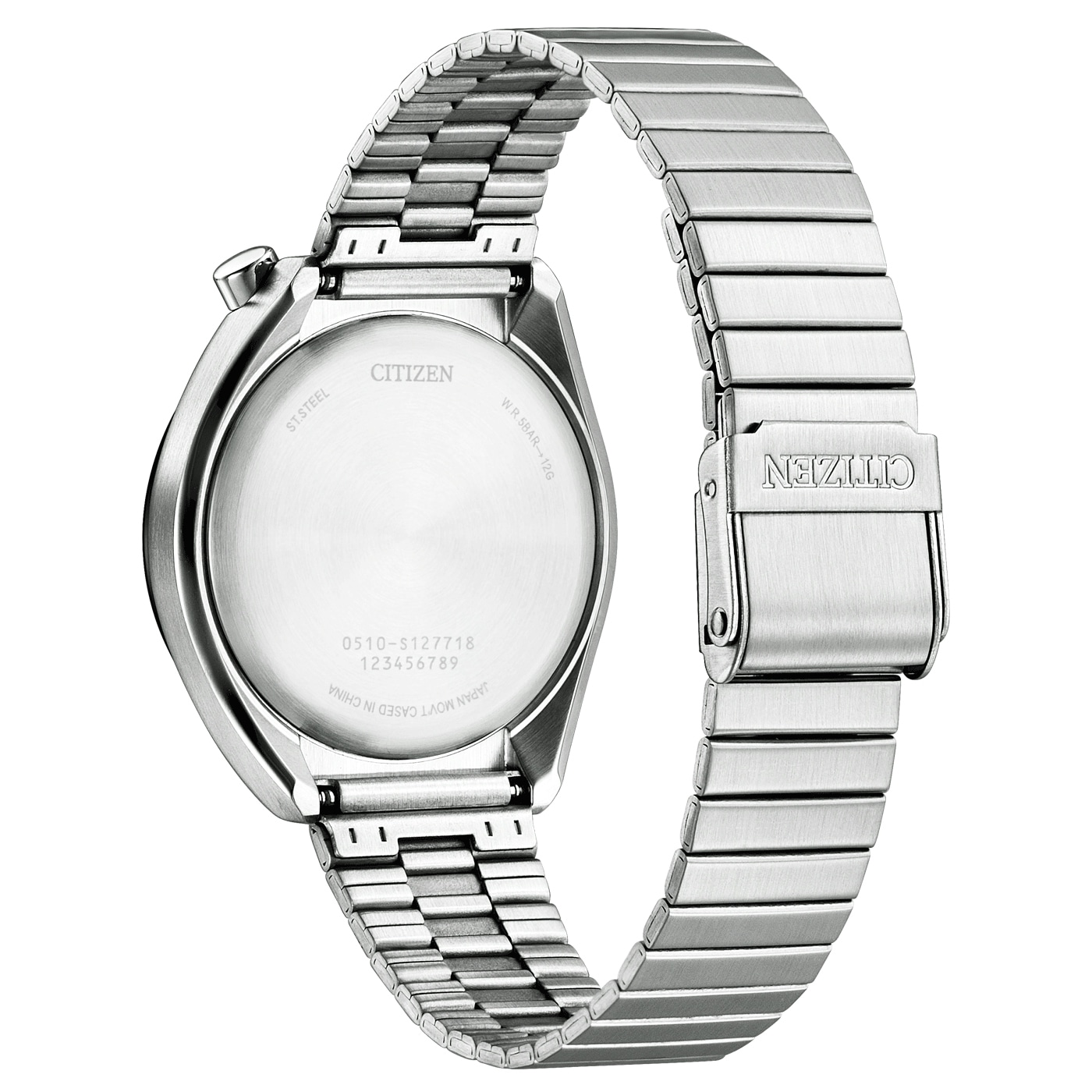 Citizen Chronograph »Bullhead Retro« Quarzuhr, Armbanduhr, Damenuhr, Herrenuhr, Edelstahlarmband, analog