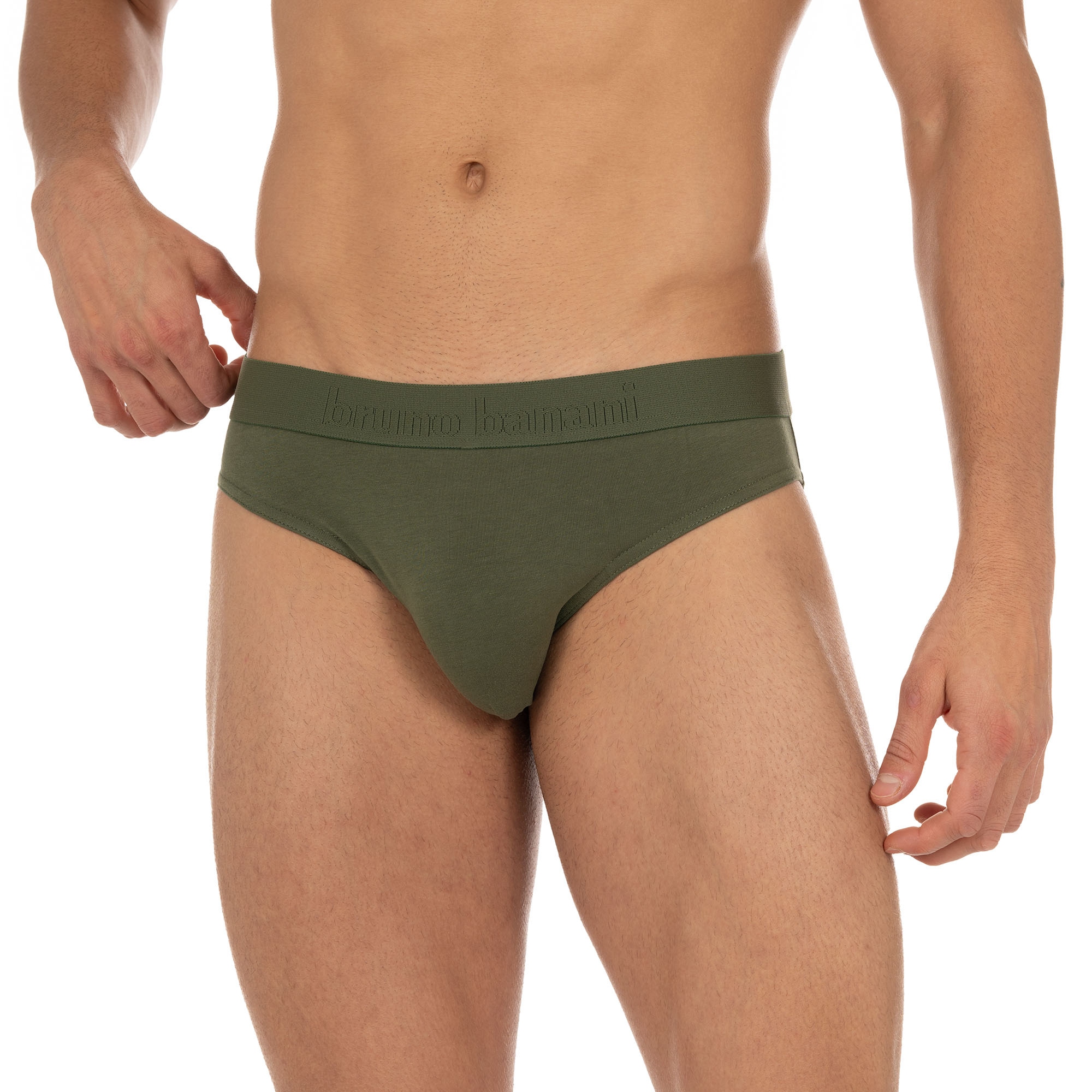 Bruno Banani Slip »Flowing«, (2er Pack), mit Logobund