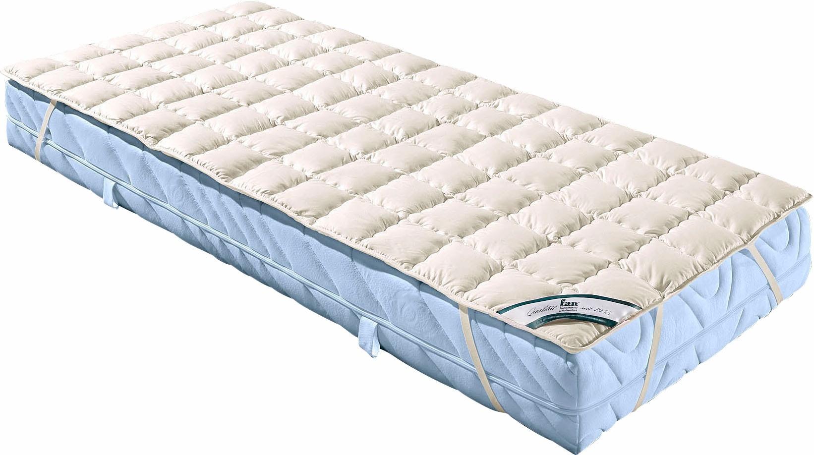 fan Matratzenauflage "Wash Cotton Matratzenauflage in 90x200 cm und weitere Größen" Matratzenschutz für mehr Hygiene & Langlebigkeit, Made in Germany