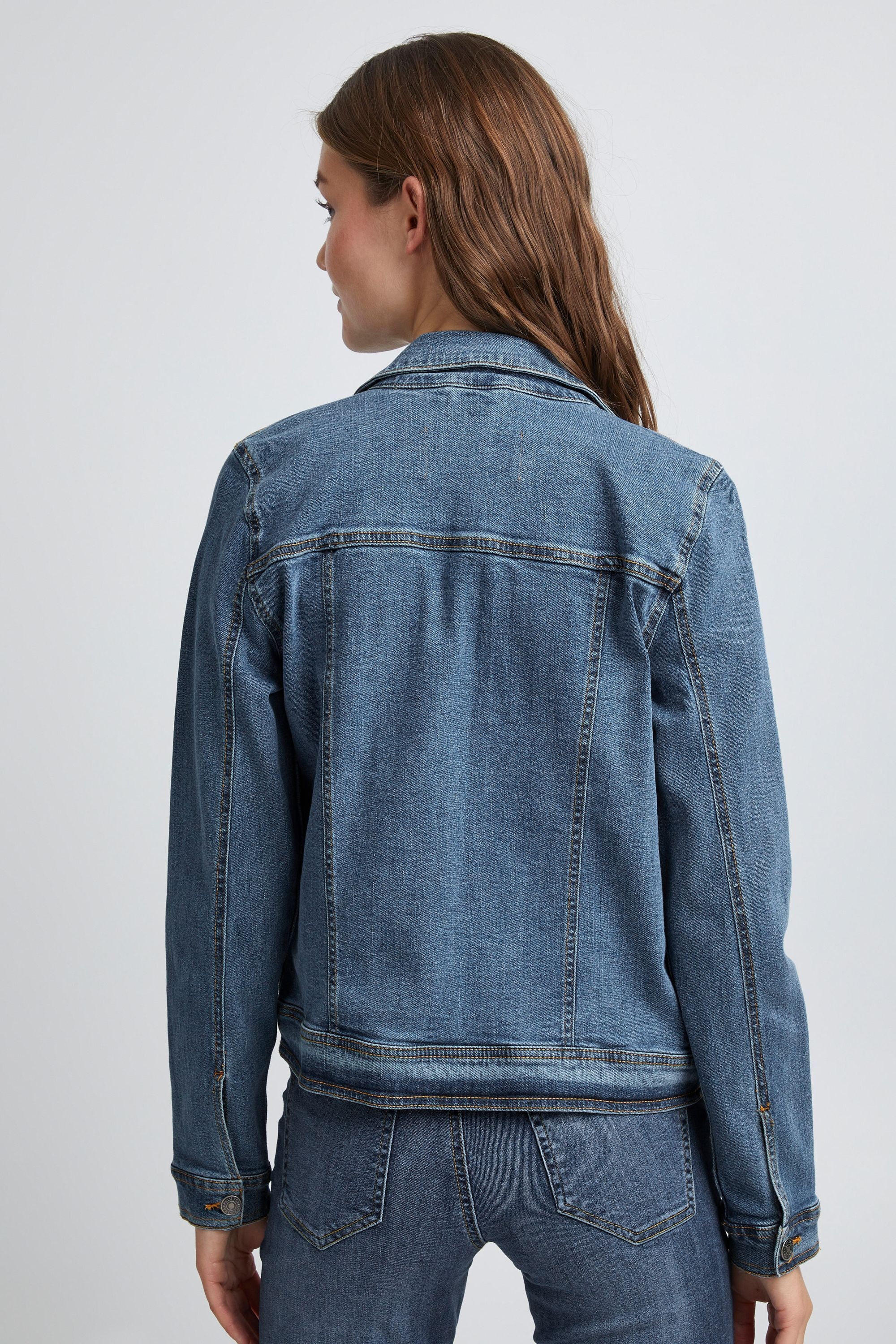 b.young Jeansjacke »Jeansjacke BYPully«, ohne Kapuze