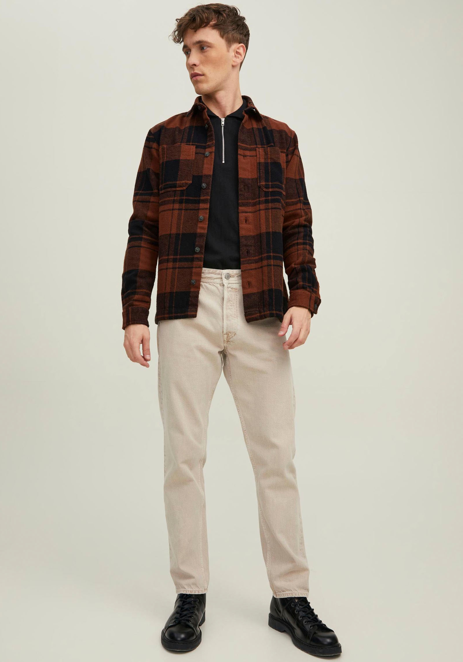 Jack & Jones Flanellhemd »LOGAN CHECK OVERSHIRT« kaufen