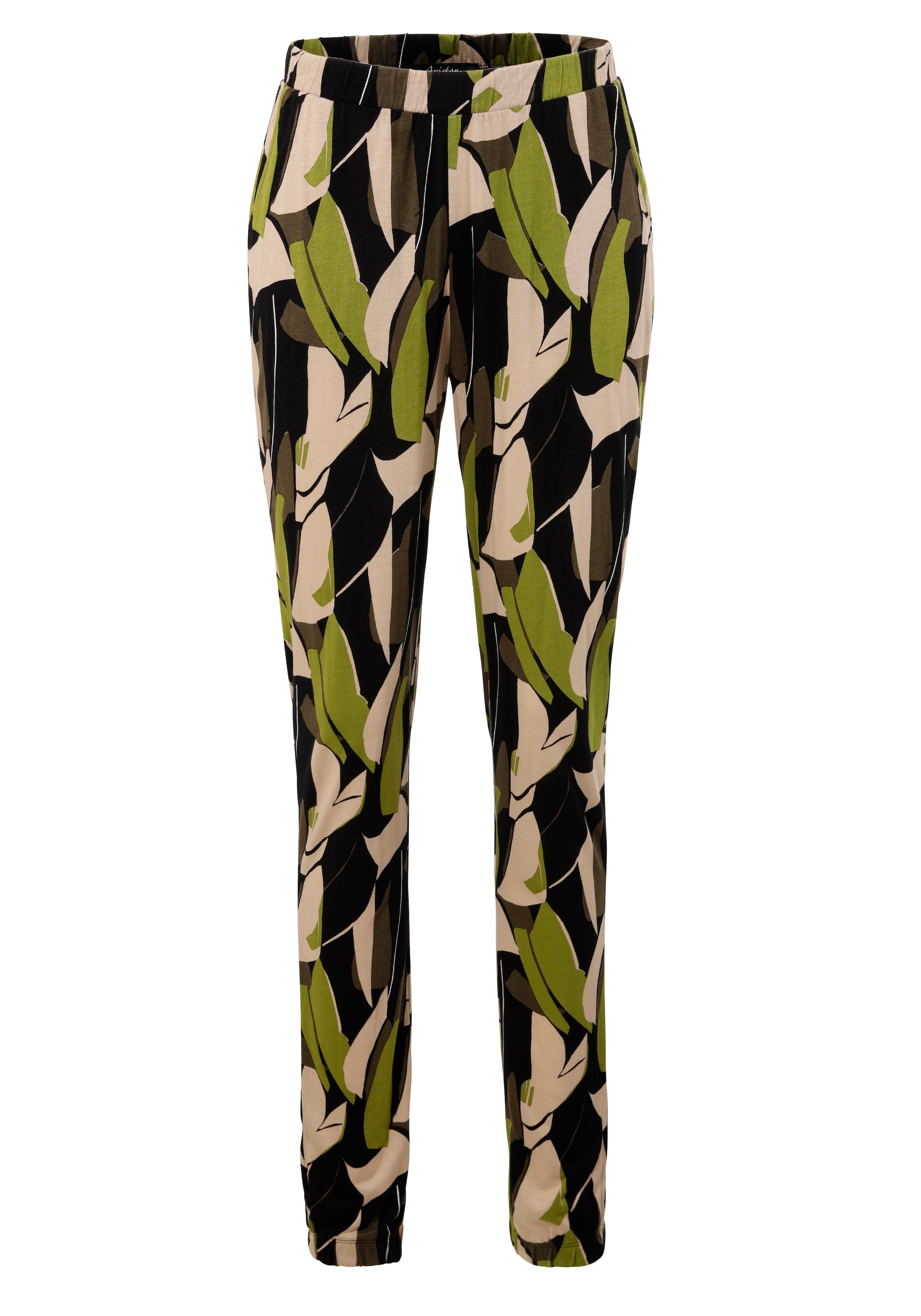 Aniston SELECTED Schlupfhose, mit trendigen Allover-Print