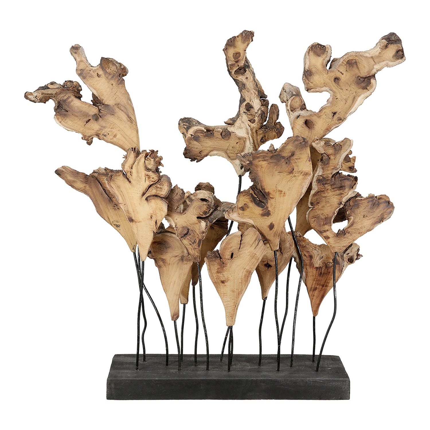 GILDE Dekoobjekt »Skulptur Borneo, naturfarben«