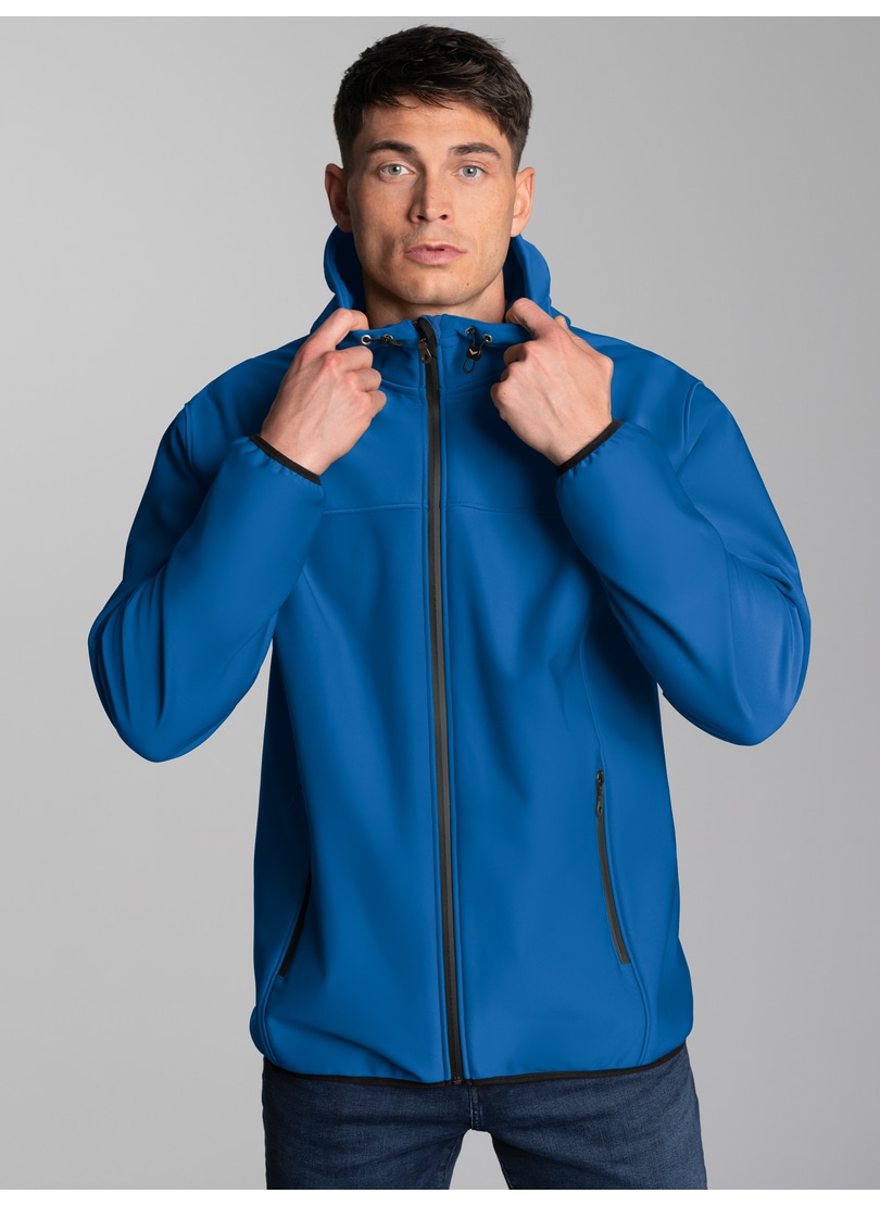 Trigema Softshelljacke »TRIGEMA Klassische Softshell–Kapuzenjacke« 1 Stk. tlg.
