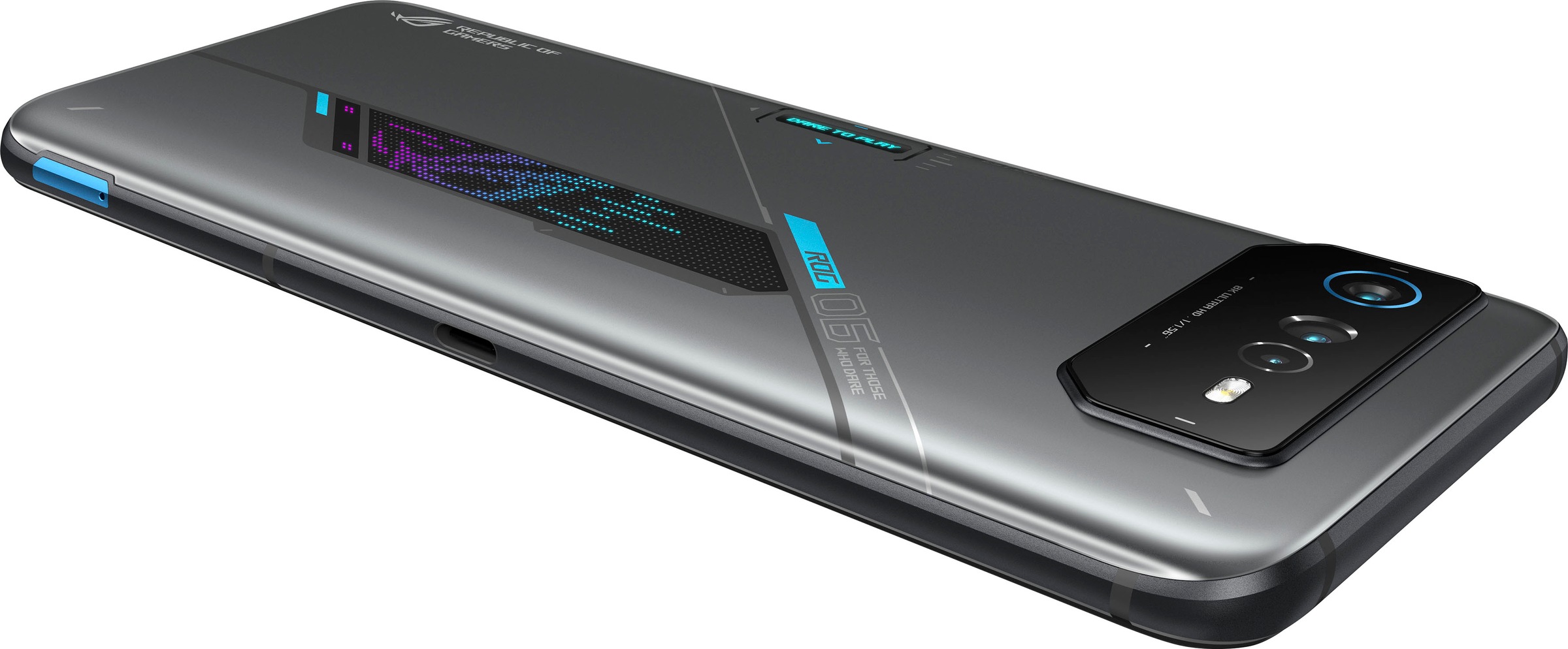 Asus Smartphone »ROG Phone 6D«, Space Grey, 17,22 cm/6,78 Zoll, 256 GB  Speicherplatz, 50 MP Kamera ➥ 3 Jahre XXL Garantie | UNIVERSAL